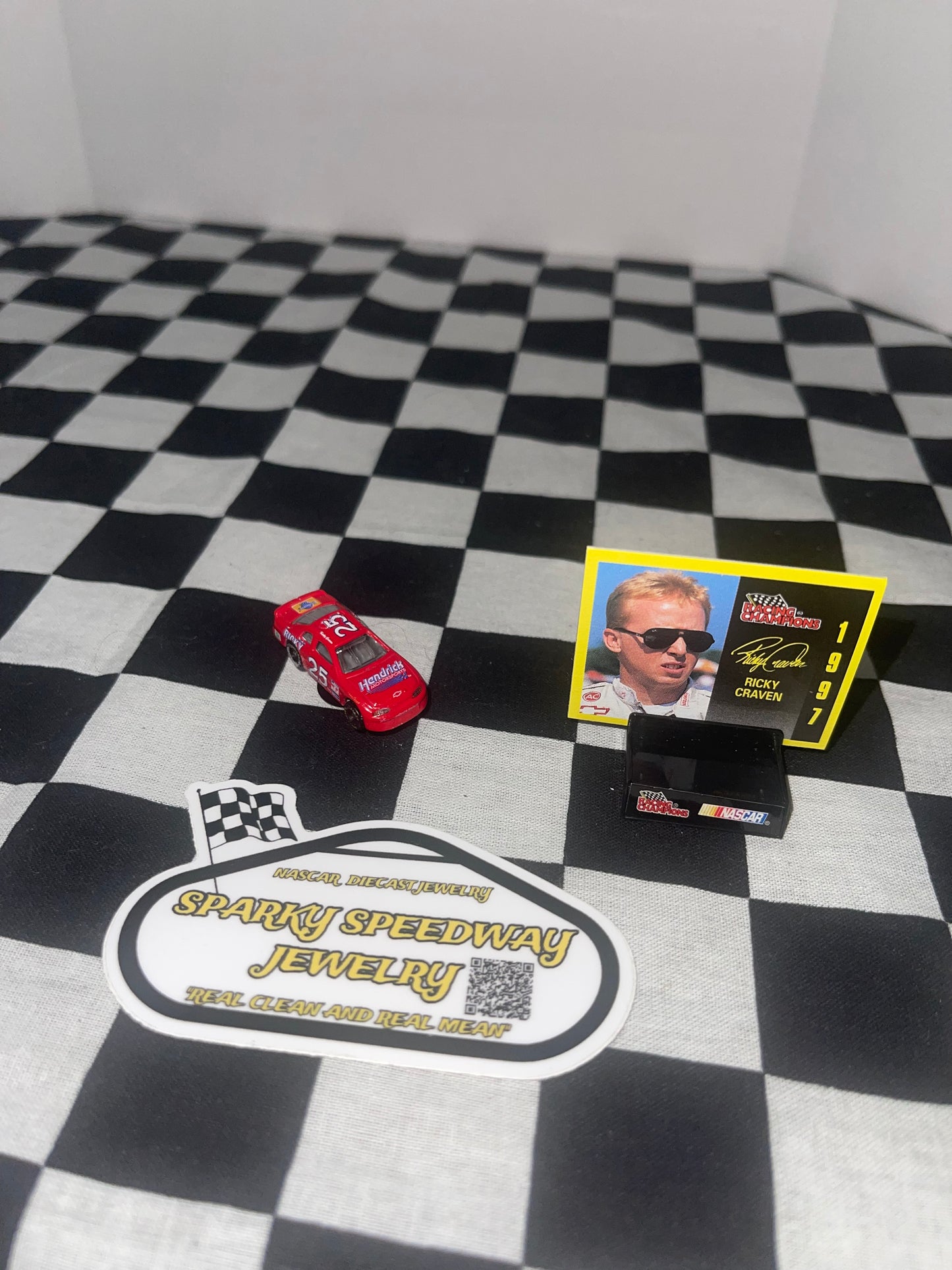 Nascar Croc Charm - Ricky Craven #24 Hendrick Motorsports (1:144)