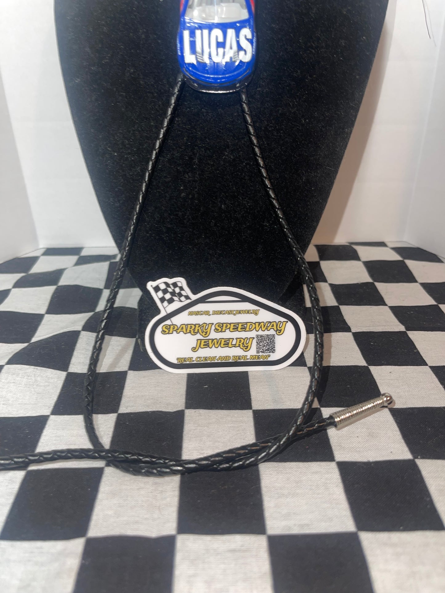 Nascar Bolo Tie - Kyle Busch #8 Lucas Oil