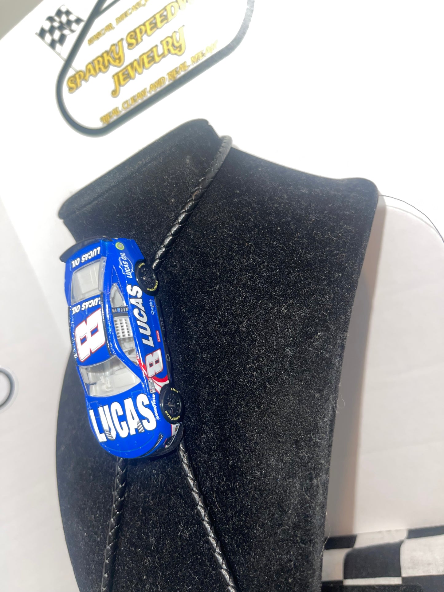 Nascar Bolo Tie - Kyle Busch #8 Lucas Oil