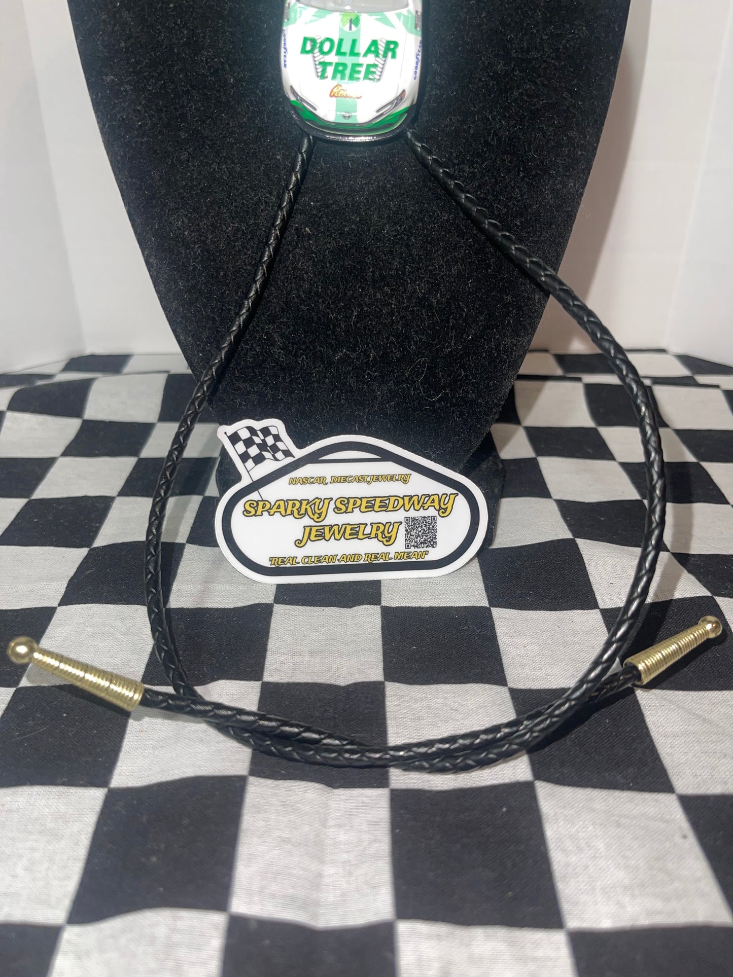 Nascar Bolo Tie - John Hunter Nemecheck #42 Dollar Tree