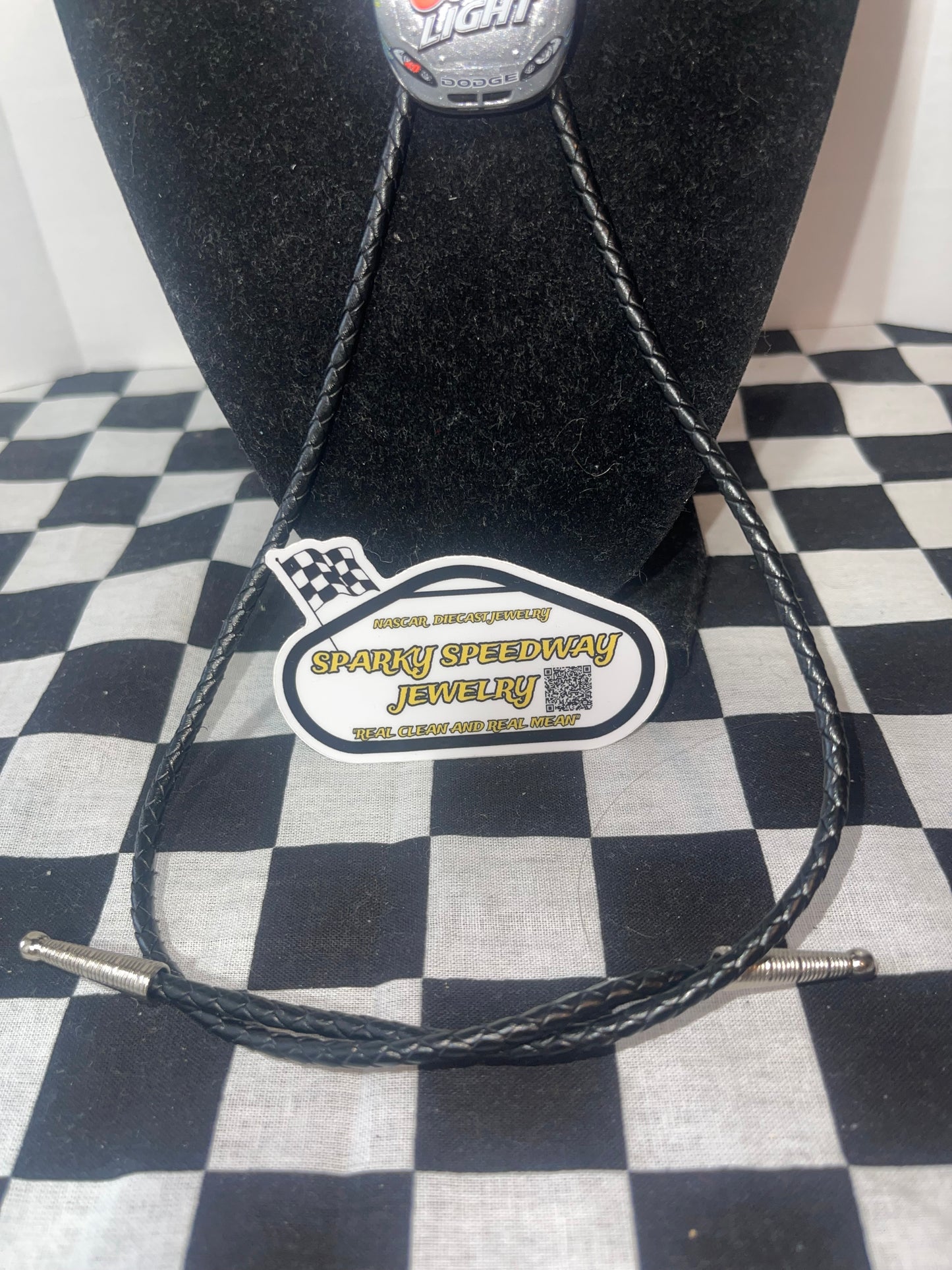 Nascar Bolo Tie - Sterling Marlin #40 Coors Light