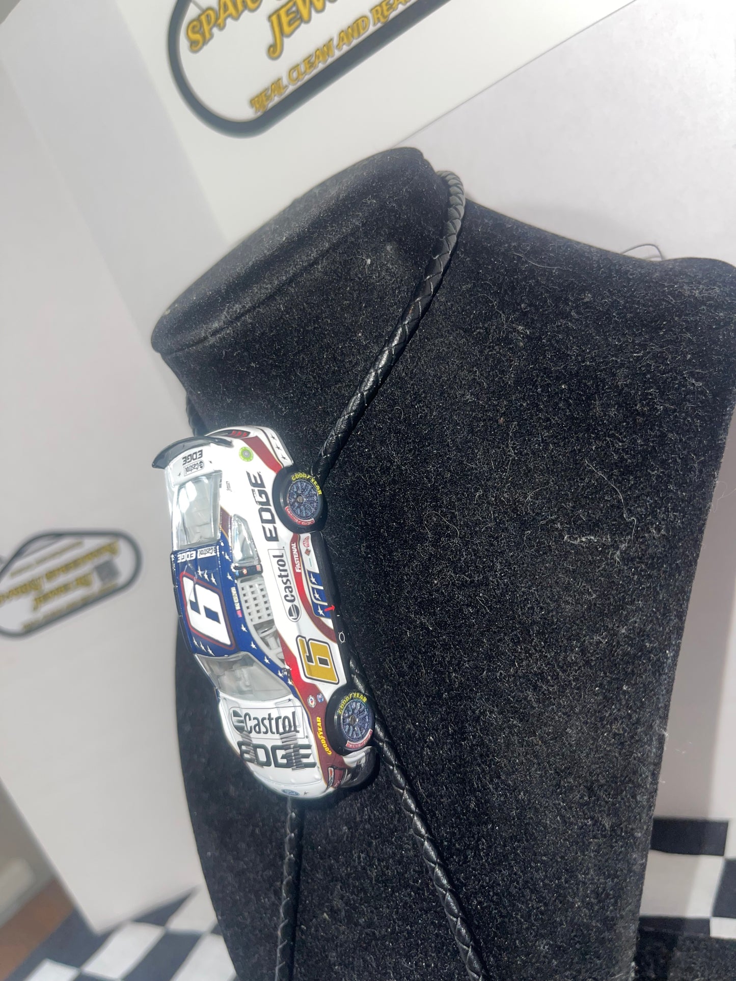 Nascar Bolo Tie - Brad Keselowski #6 Castrol EDGE