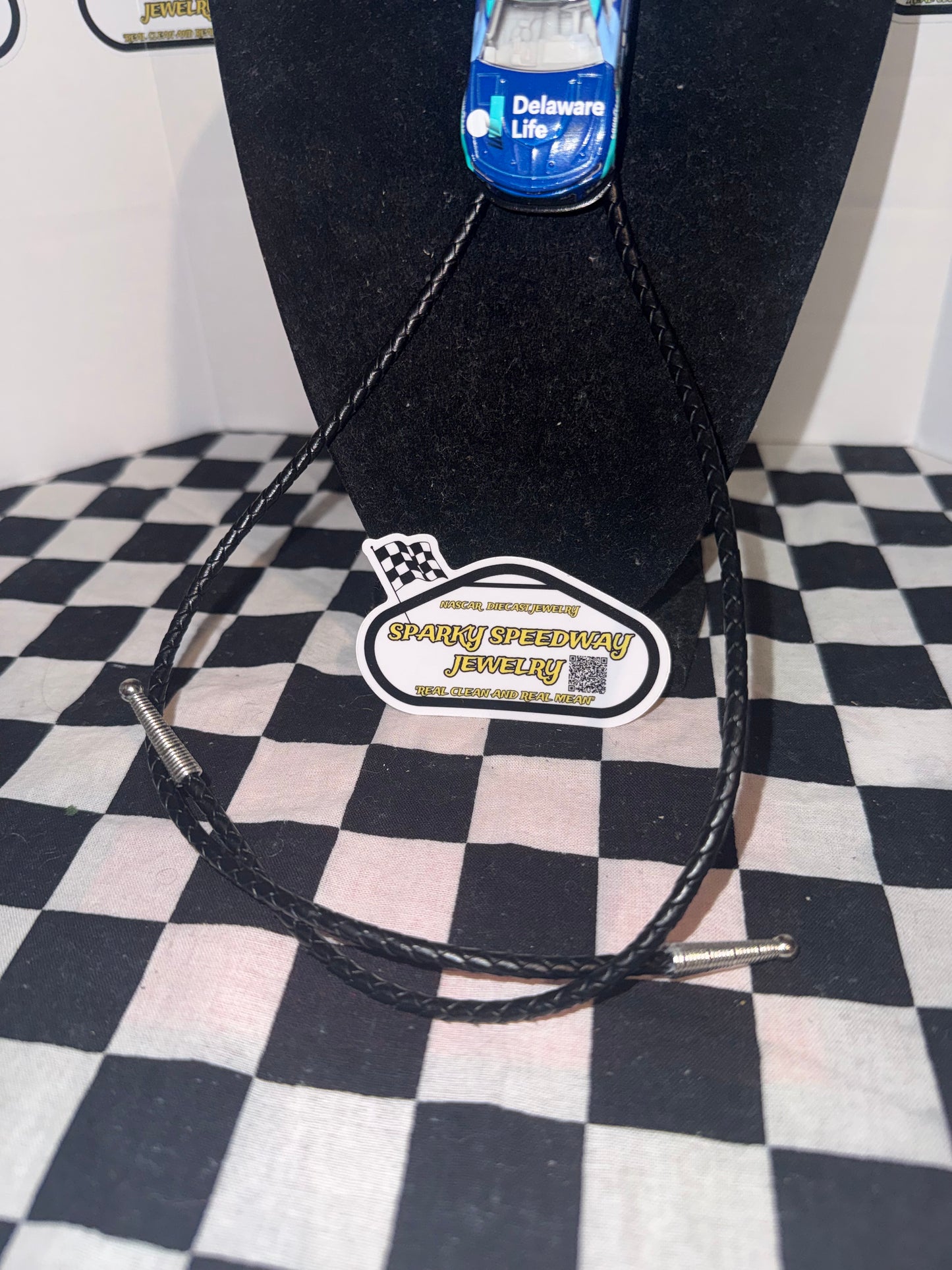 Nascar Bolo Tie - Carson Hocevar #77 Deleware Life