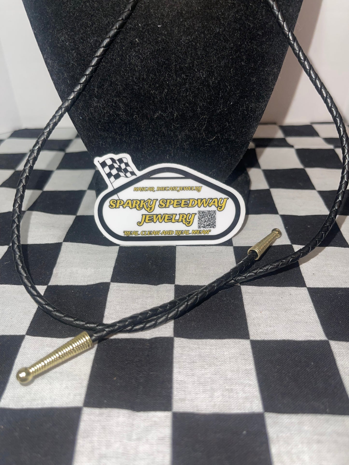 Nascar Bolo Tie - Christopher Bell #20 Dewalt