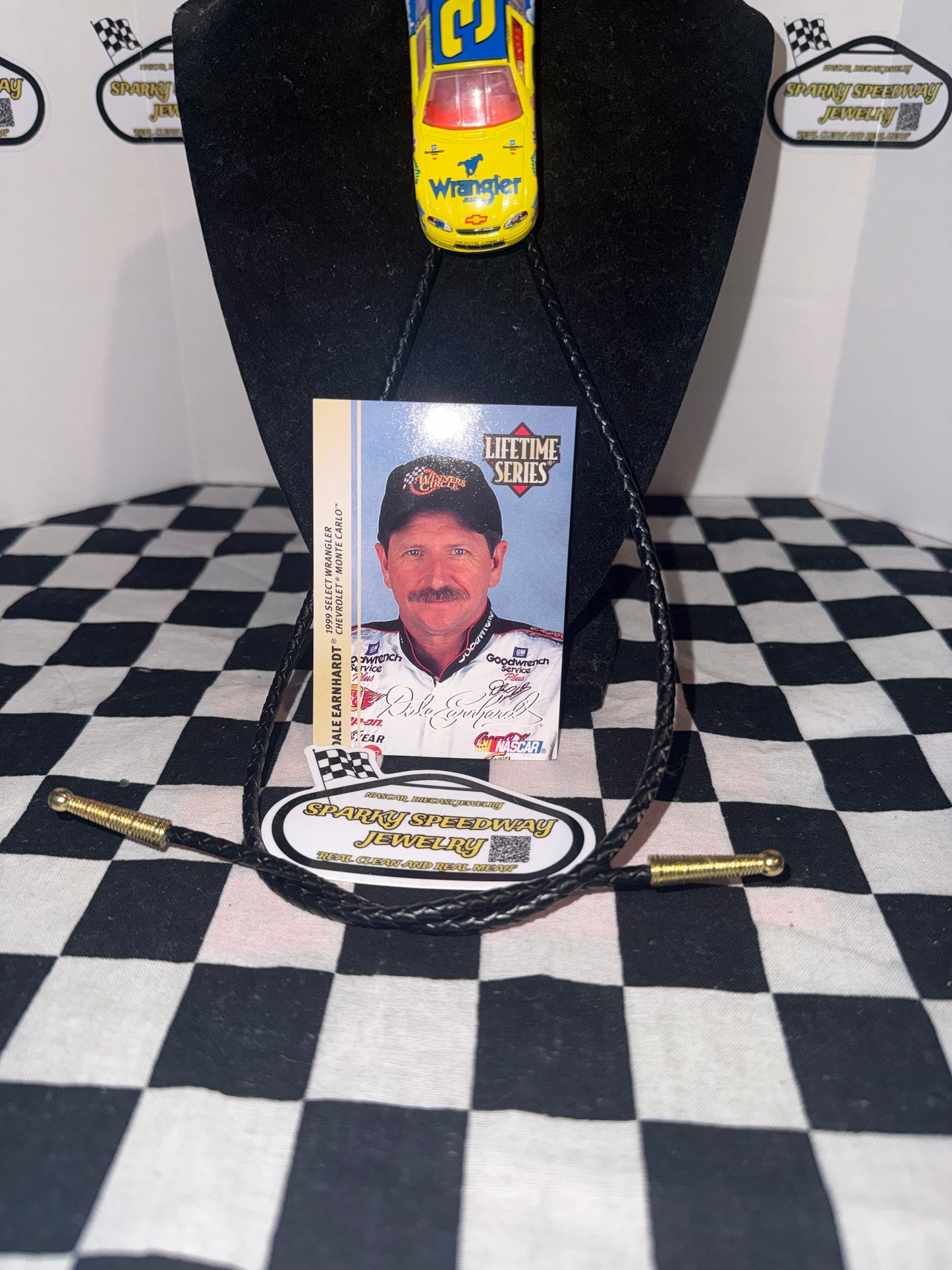 Nascar Bolo Tie - Dale Earnhardt #3 Wrangler