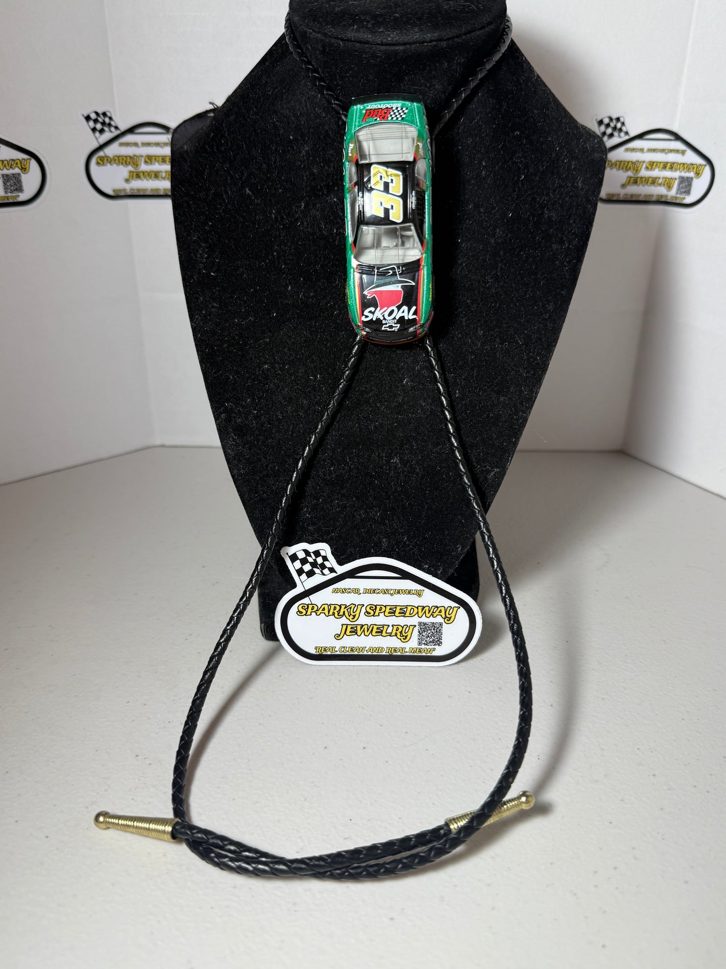 Nascar Bolo Tie - Ken Schrader #33 Skoal Bandit