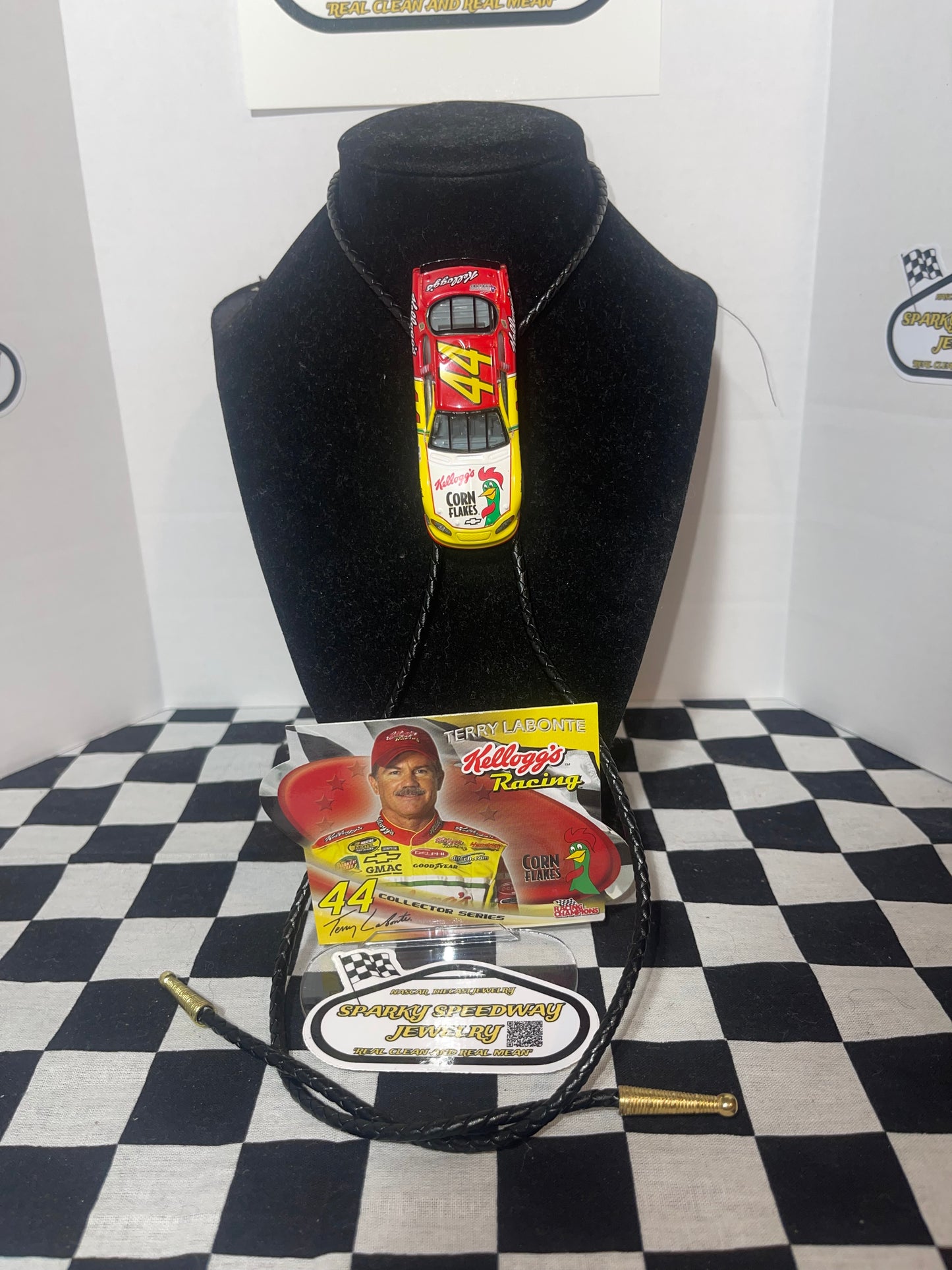 Nascar Bolo Tie - Terry Labonte #44 Kellogg’s