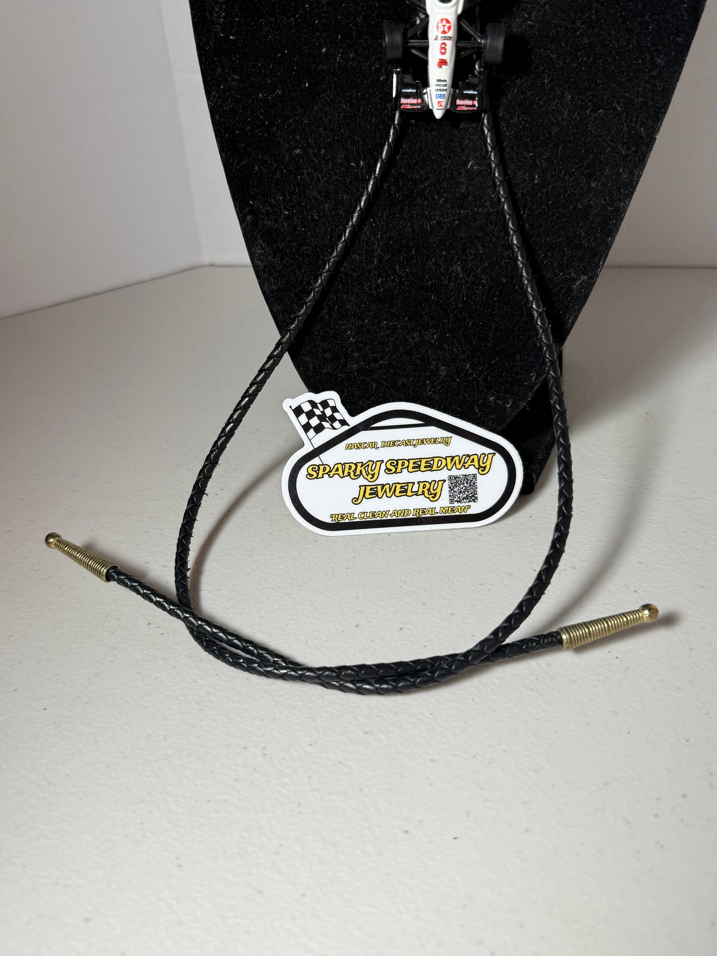IndyCar Bolo Tie - Mario Andretti #6 Havoline