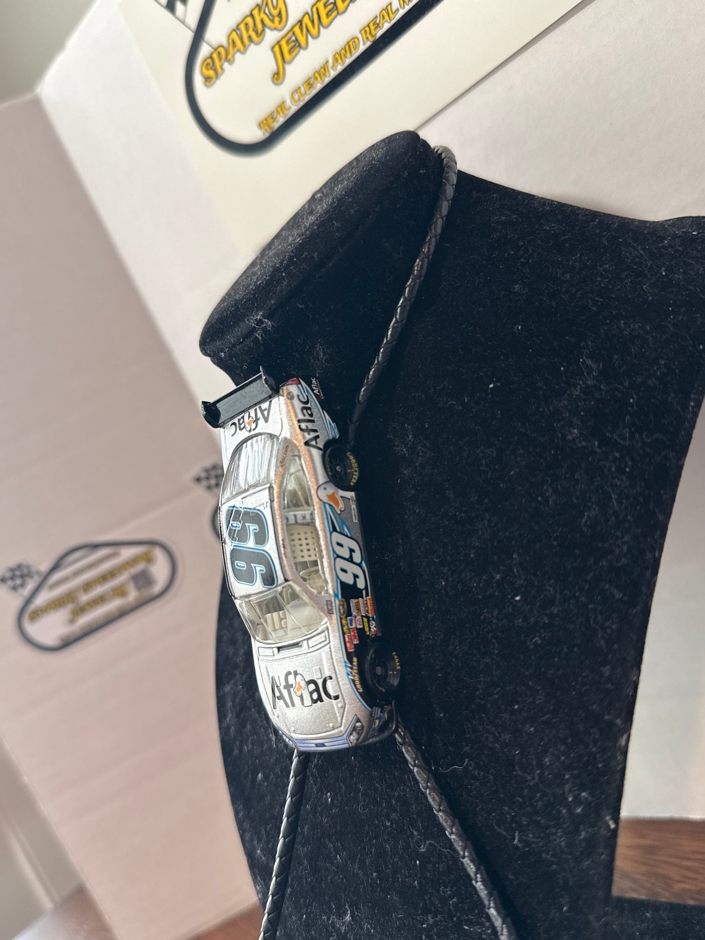 Nascar Bolo Tie - Carl Edwards #99 Aflac