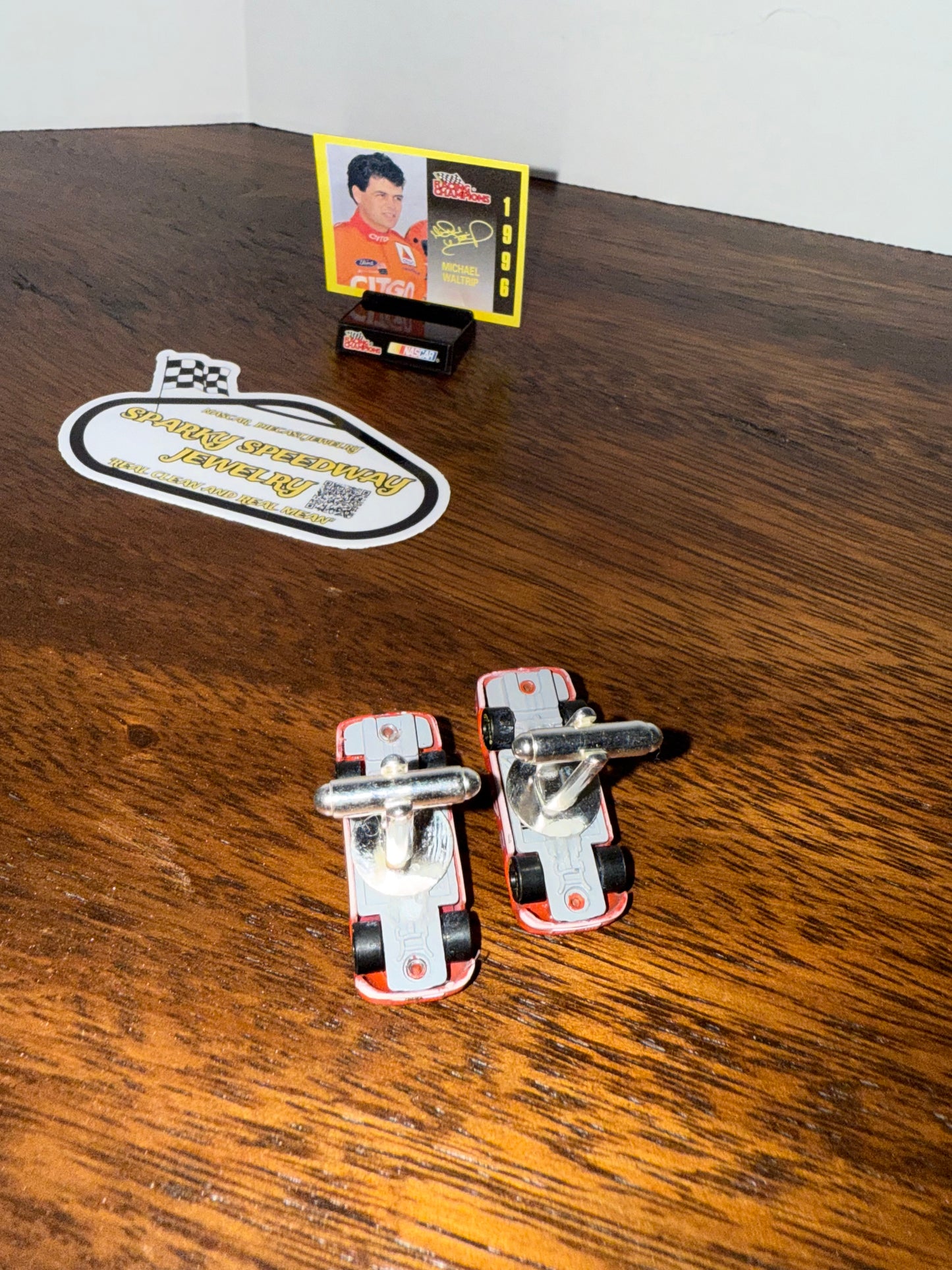Nascar Cufflinks - Michael Waltrip #21 Citgo (1:144)