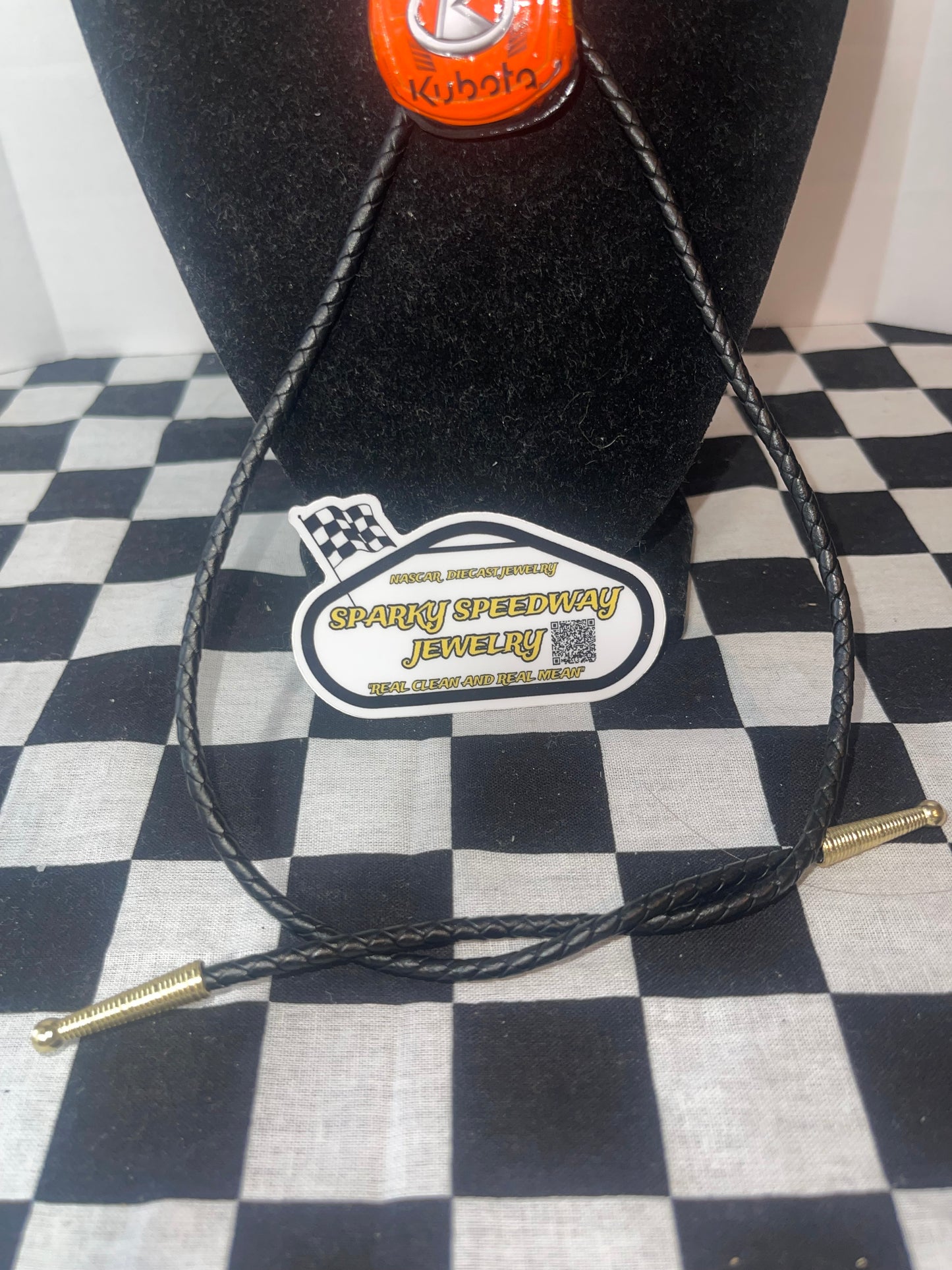 Nascar Bolo Tie - Daniel Suárez #99 Kubota