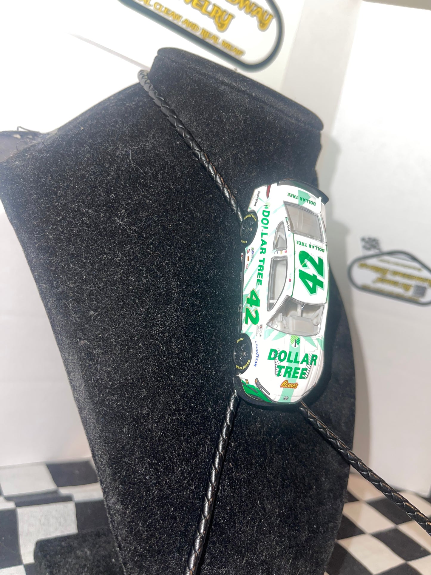 Nascar Bolo Tie - John Hunter Nemecheck #42 Dollar Tree