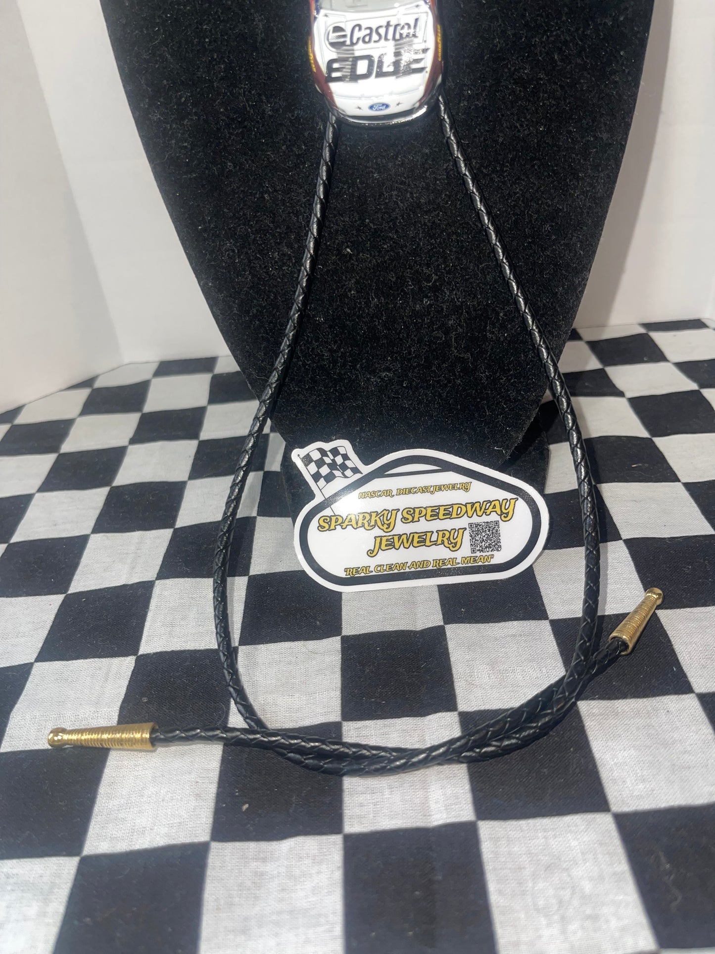 Nascar Bolo Tie - Brad Keselowski #6 Castrol EDGE