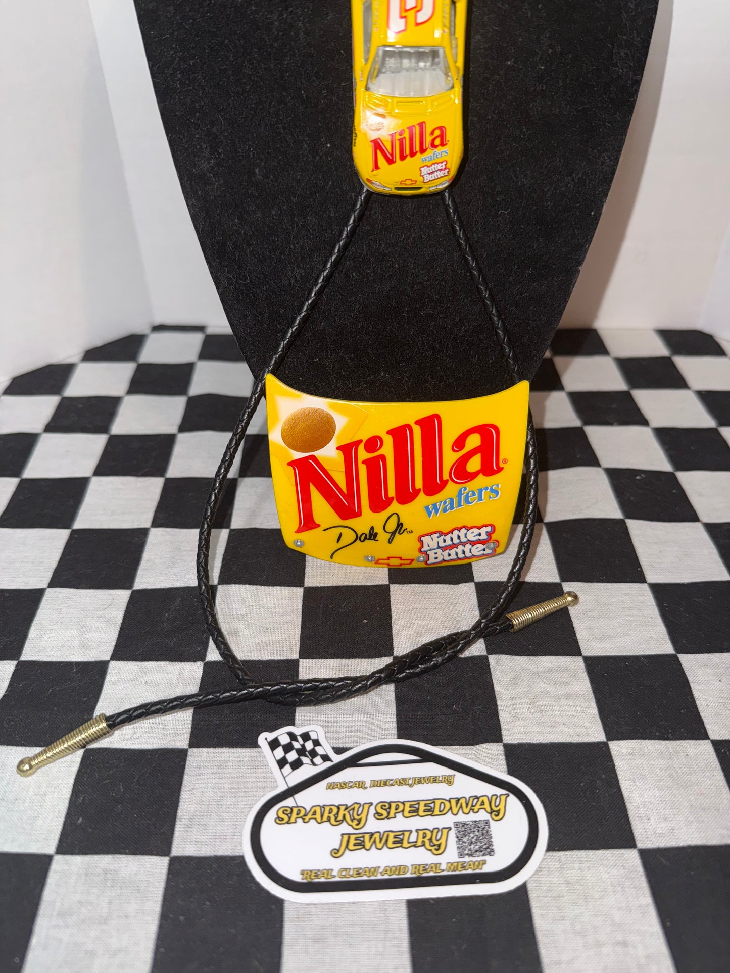 Nascar Bolo Tie - Dale Earnhardt Jr. #3 Nilla Wafers