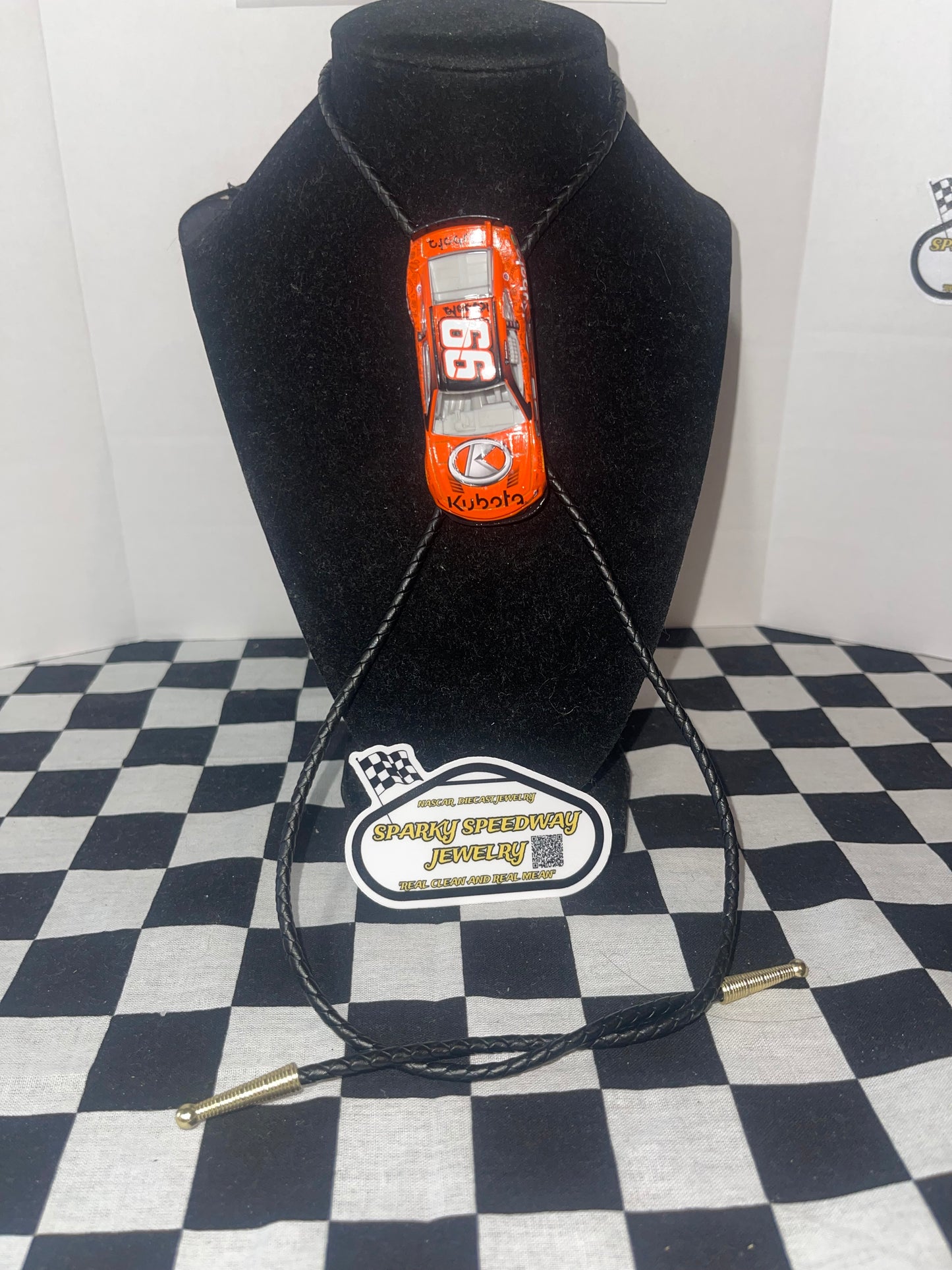 Nascar Bolo Tie - Daniel Suárez #99 Kubota