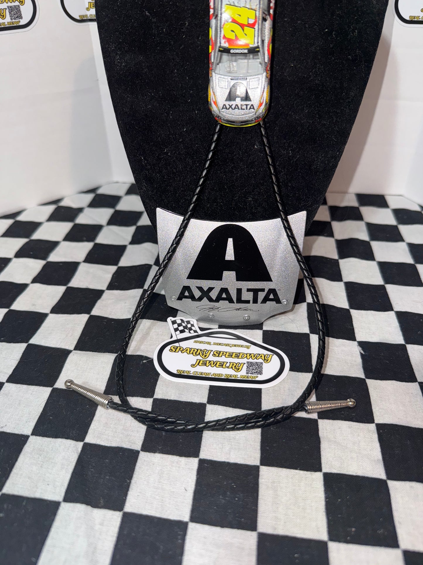 Nascar Bolo Tie - Jeff Gordon #24 Axalta (Last Ride)
