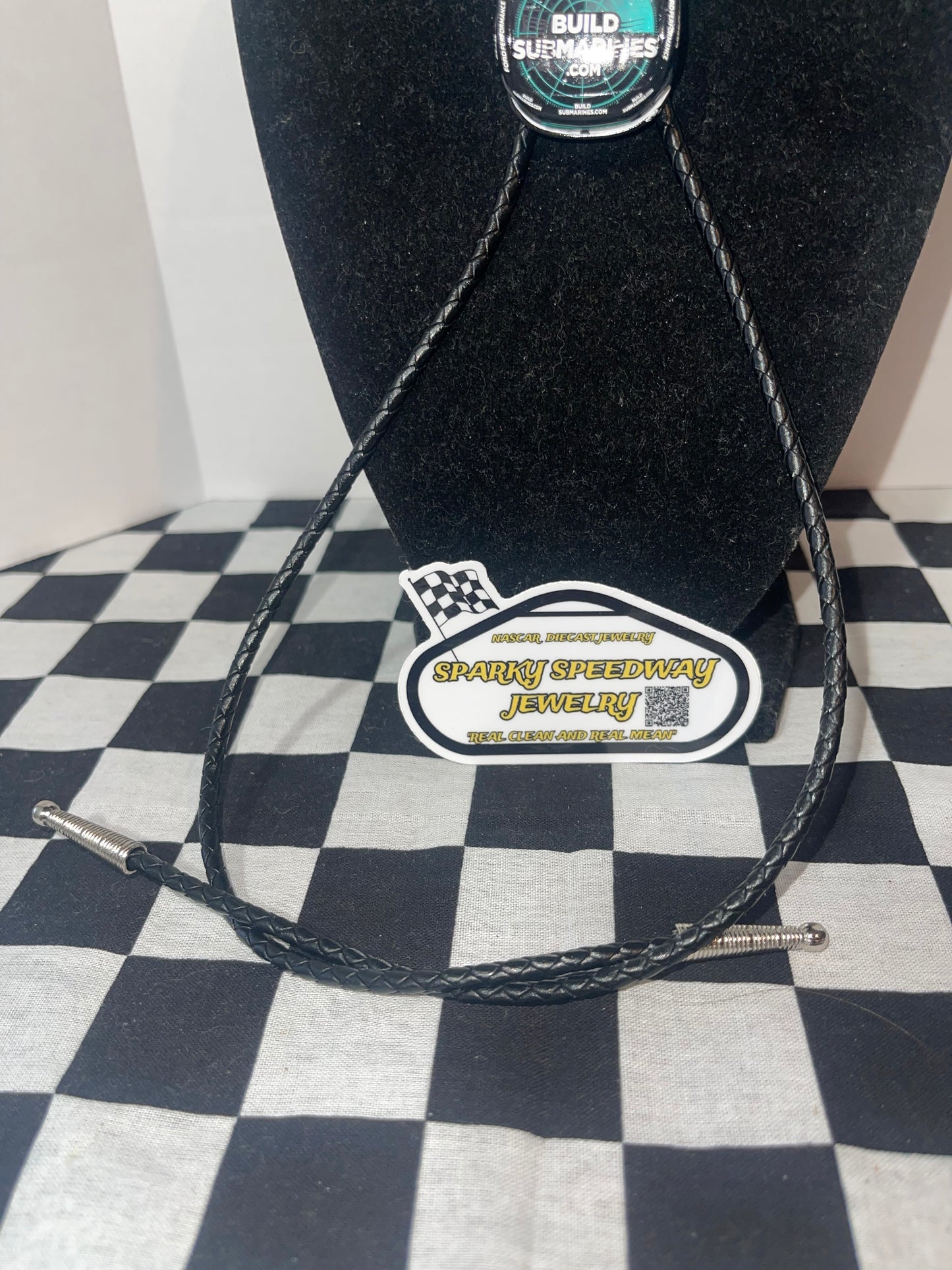 Nascar Bolo Tie - Brad Keselowski #6 BuildSubmarines.com