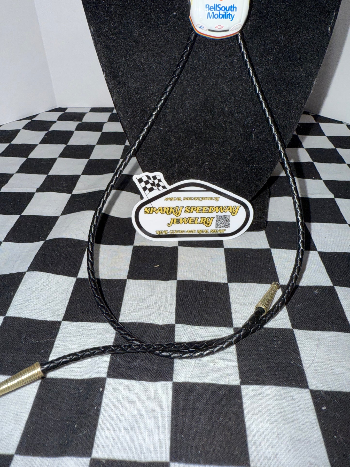Nascar Bolo Tie - Joe Nemecheck #87 Bell South Mobility