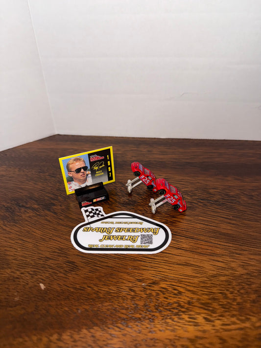 Nascar Cufflinks - Ricky Craven #25 Hendrick Motorsports