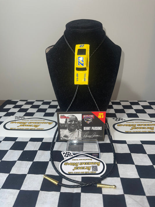 Nascar Bolo Tie - Benny Parsons #72