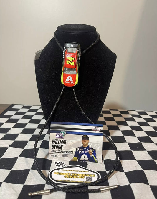 Nascar Bolo Tie - Willian Byron #24 Axalta 2021 Miami Win