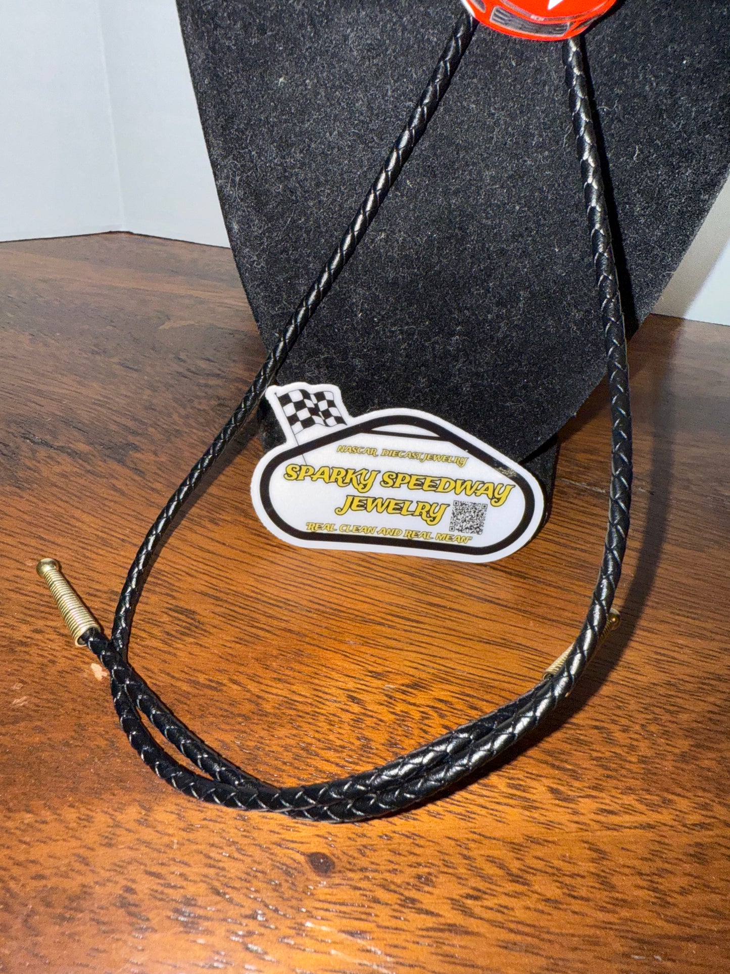 Nascar Bolo Tie - Bubba Wallace #43 DoorDash