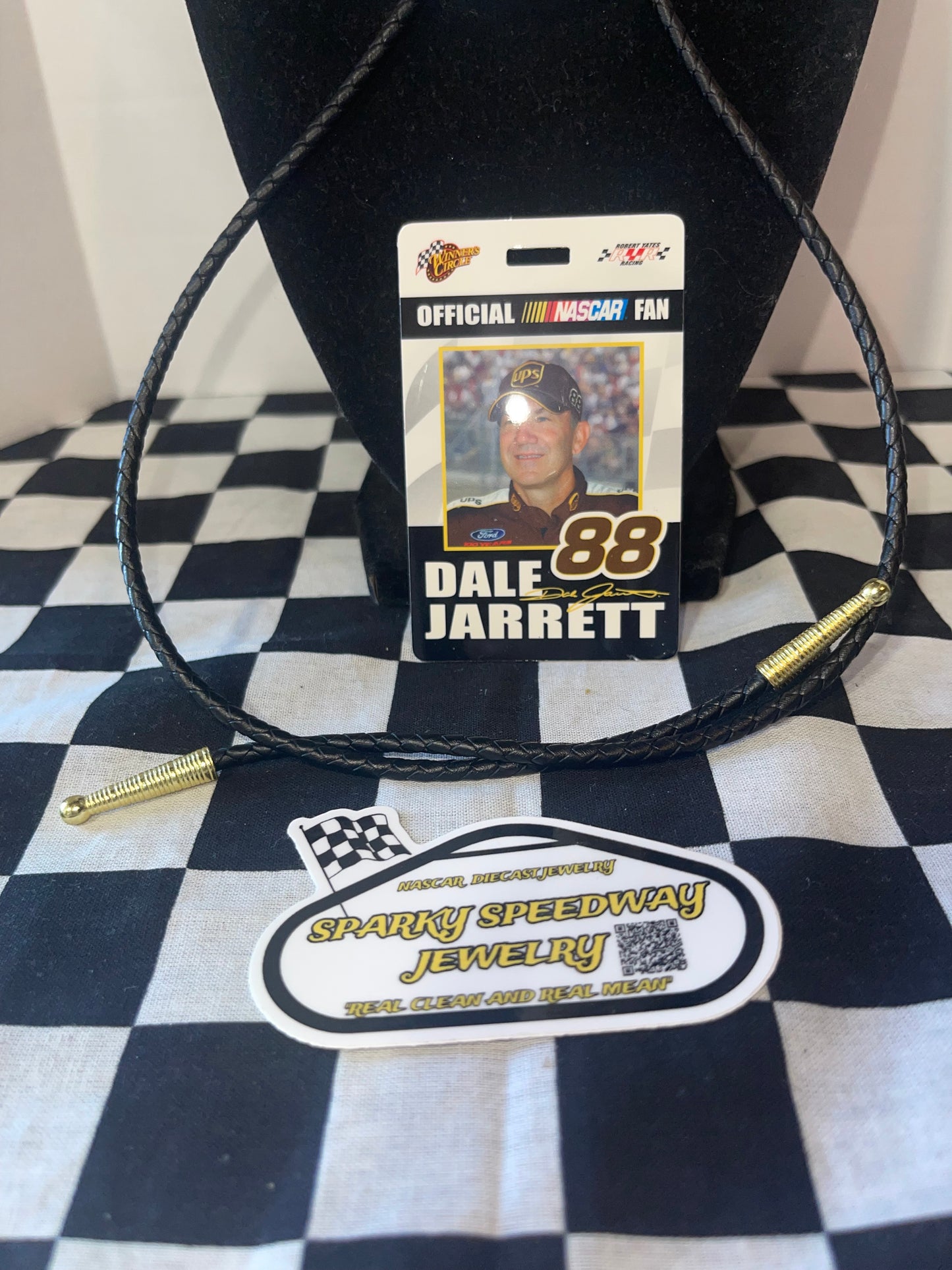 Nascar Bolo Tie - Dale Jarret #88 UPS