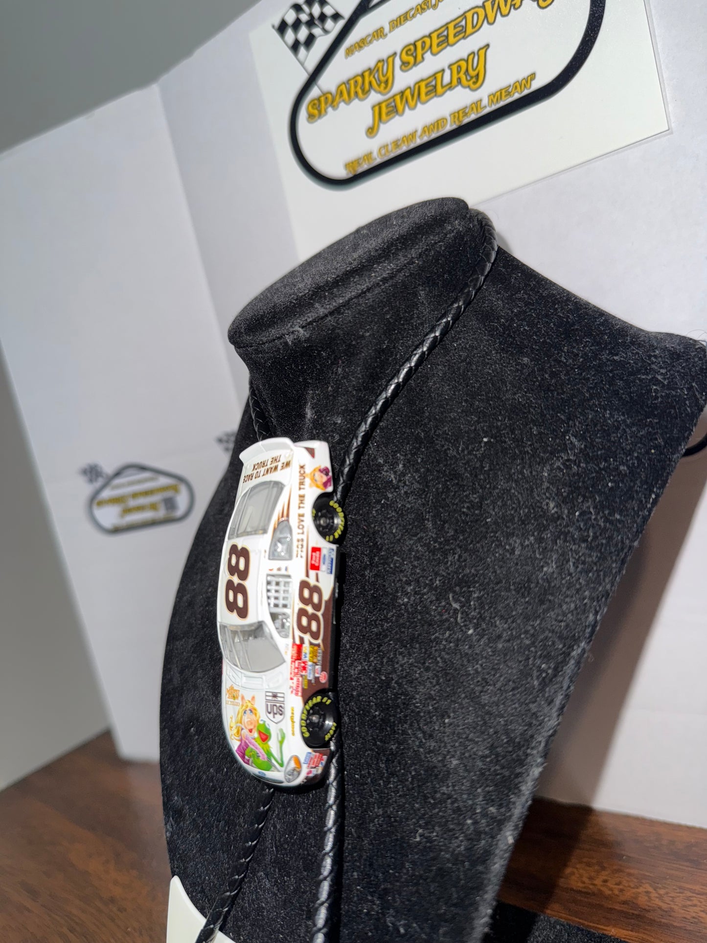 Nascar Bolo Tie - Dale Jarrett #88 Ups/The Muppets