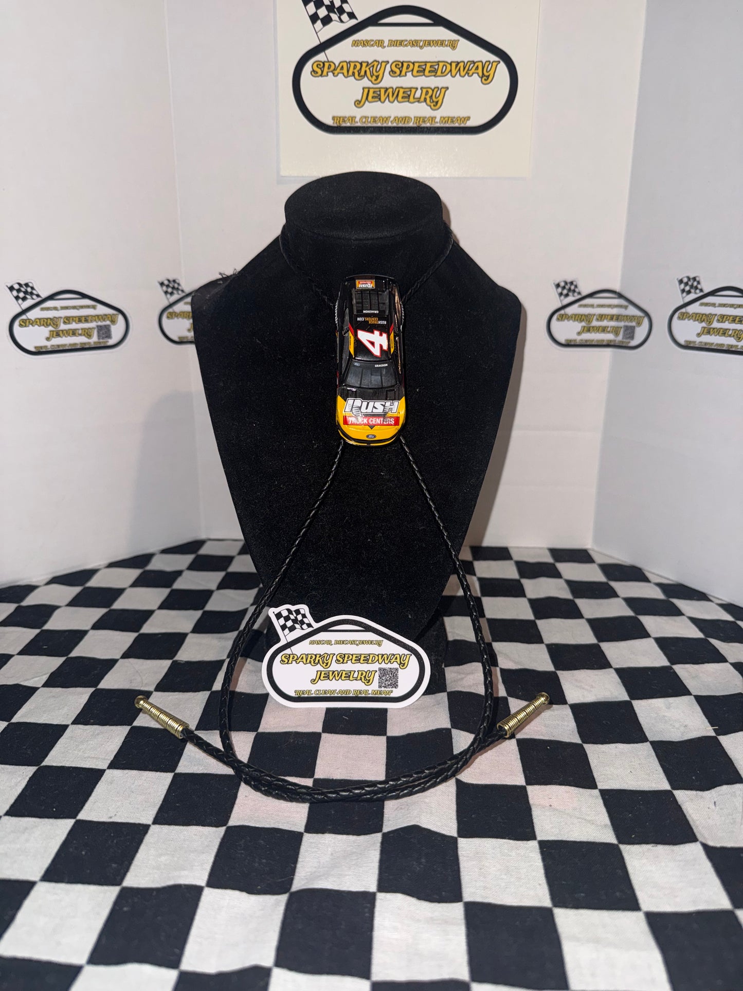 Nascar Bolo Tie - Noah Gragson #4 Rush Truck Centers