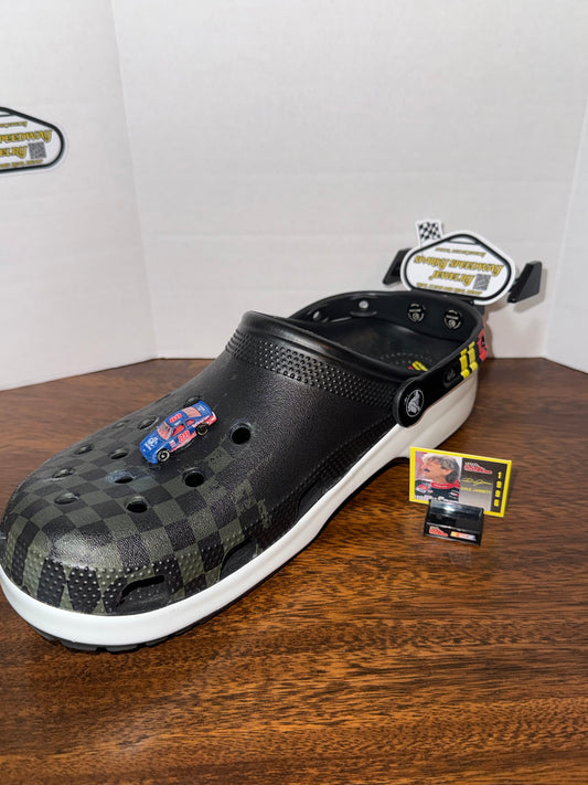 Nascar Croc Charm - Dale Jarrett #88 Ford Quality Care