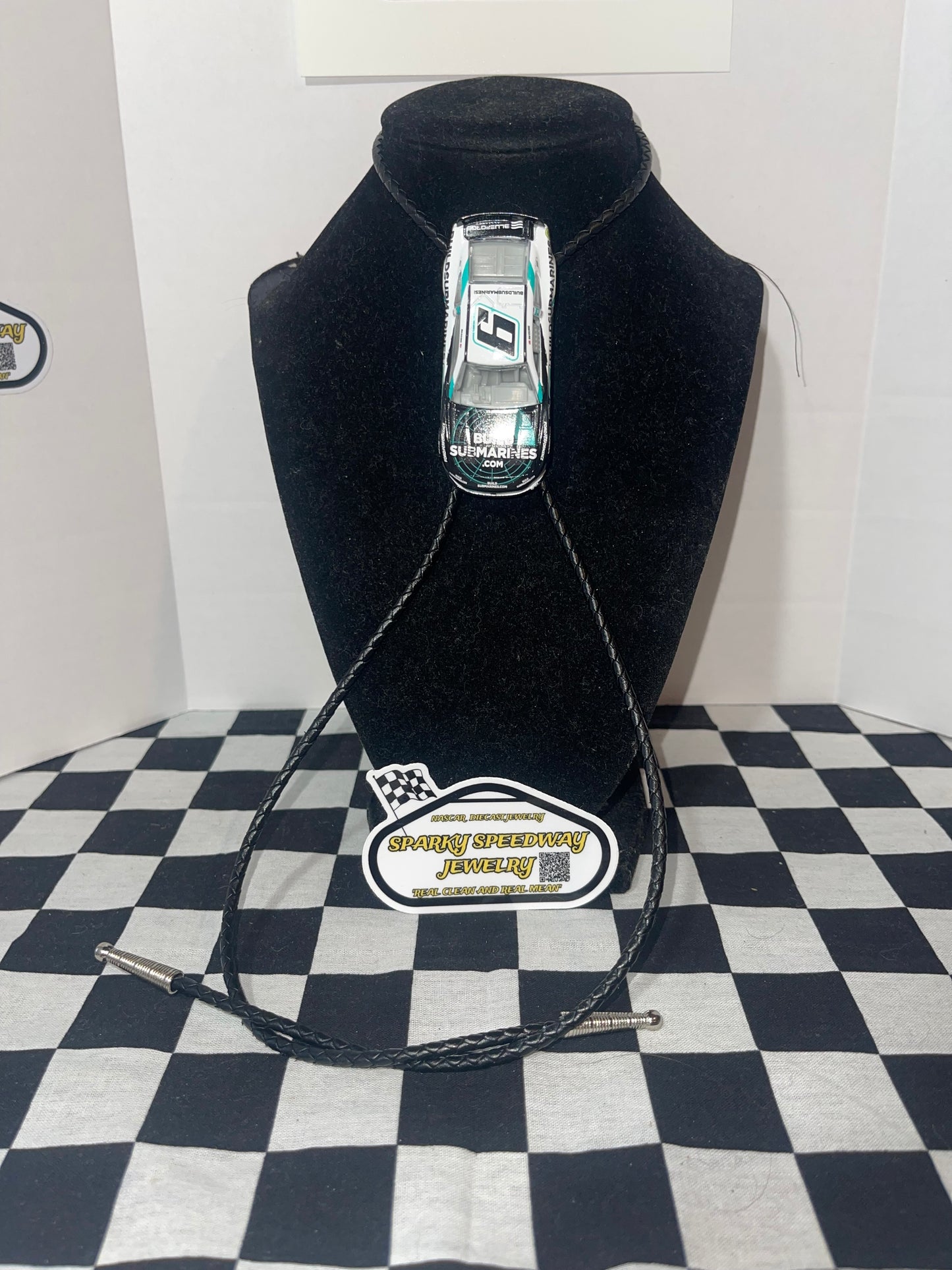 Nascar Bolo Tie - Brad Keselowski #6 BuildSubmarines.com