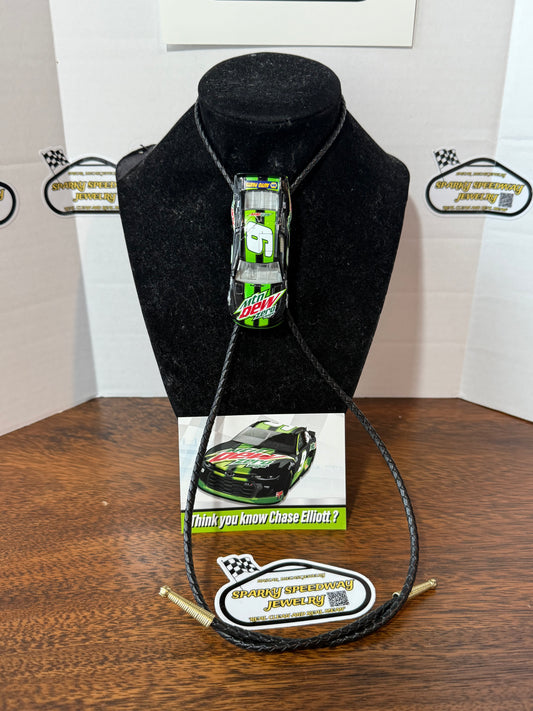 Nascar Bolo Tie - Chase Elliott #9 Mountain Dew