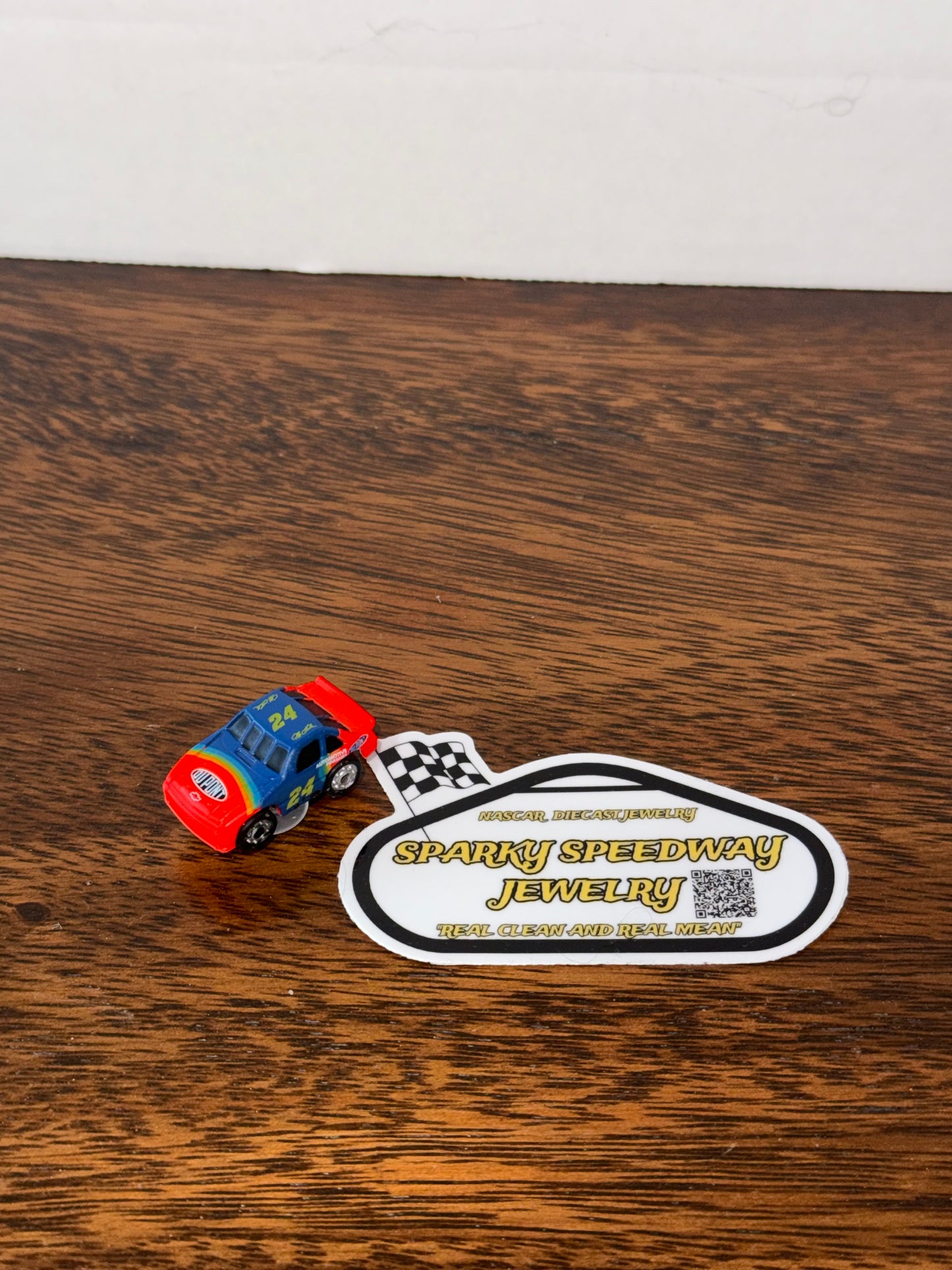 Nascar Croc Charm - Jeff Gordon #24 Dupont