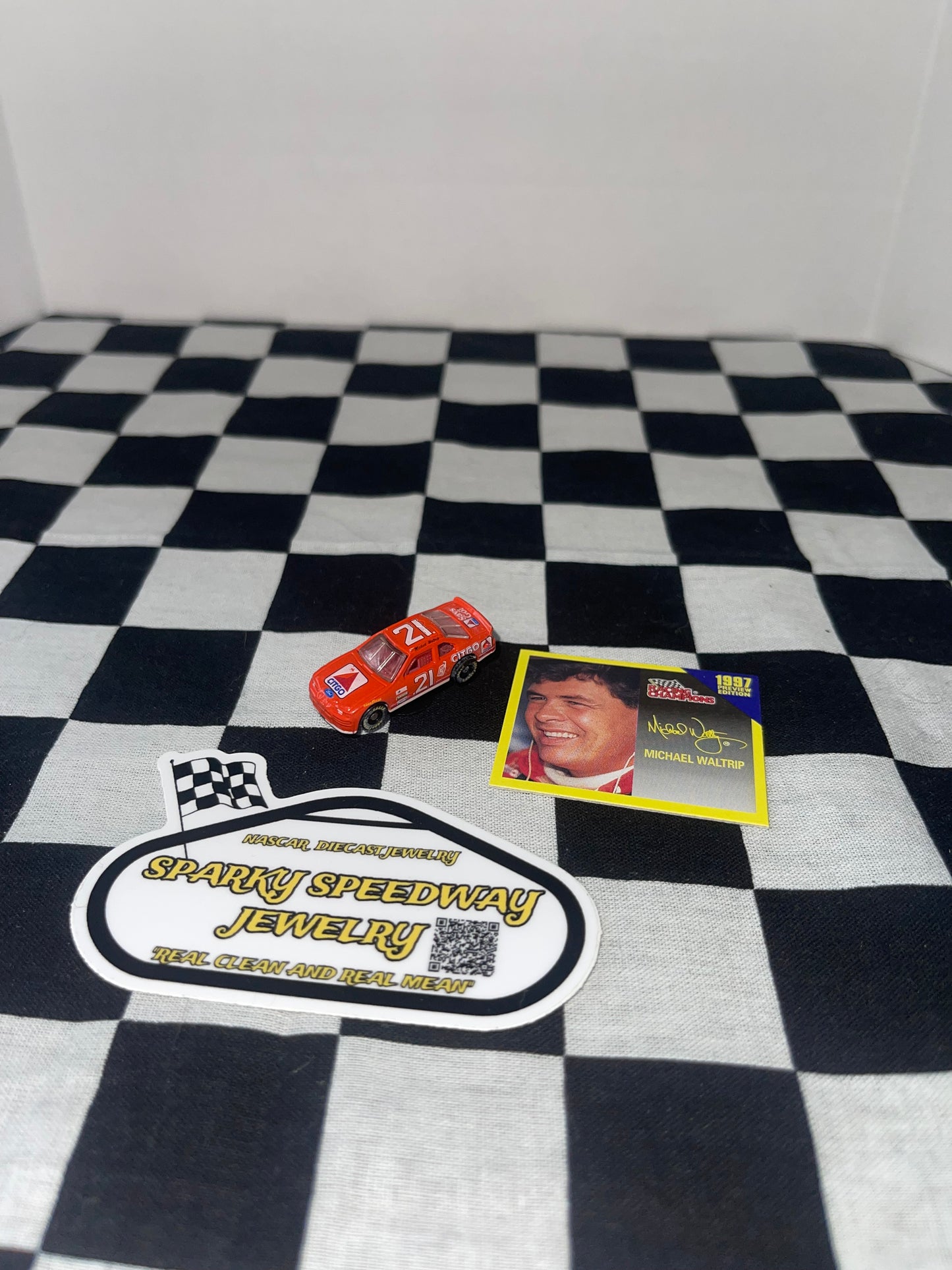 Nascar Croc Charm - Michael Waltrip #21 Citgo (1:144)