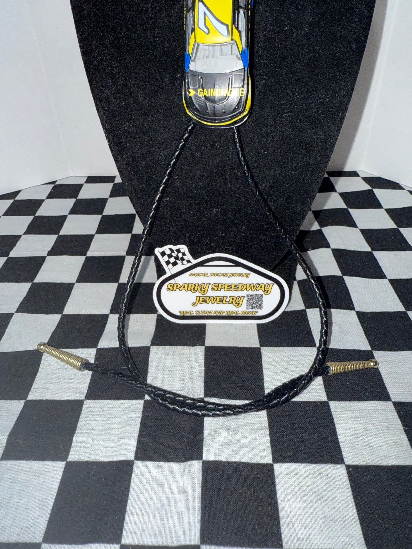 Nascar Bolo Tie - Corey Lajoie #7 Gainbridge
