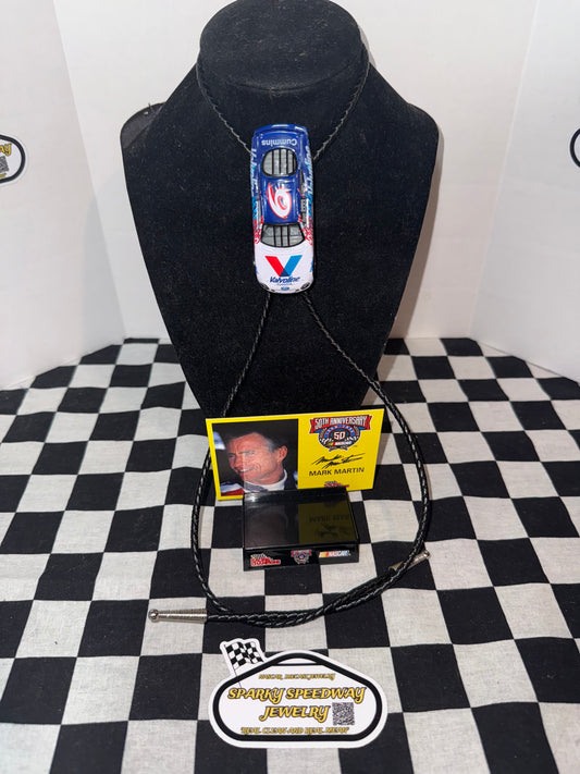 Nascar Bolo Tie - Mark Martin #6 Valvoline (1998)