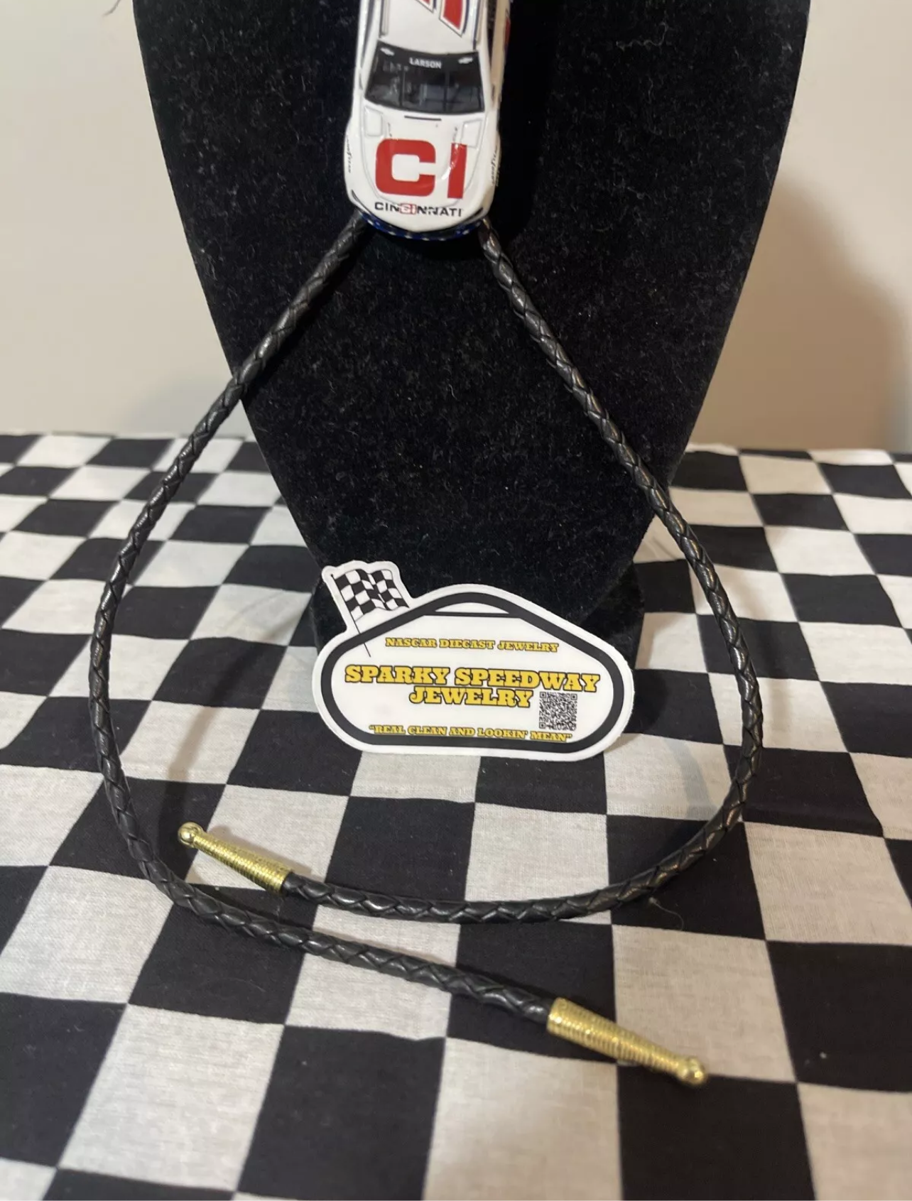 Nascar Bolo Tie - Kyle Larson #5 Cincinnati