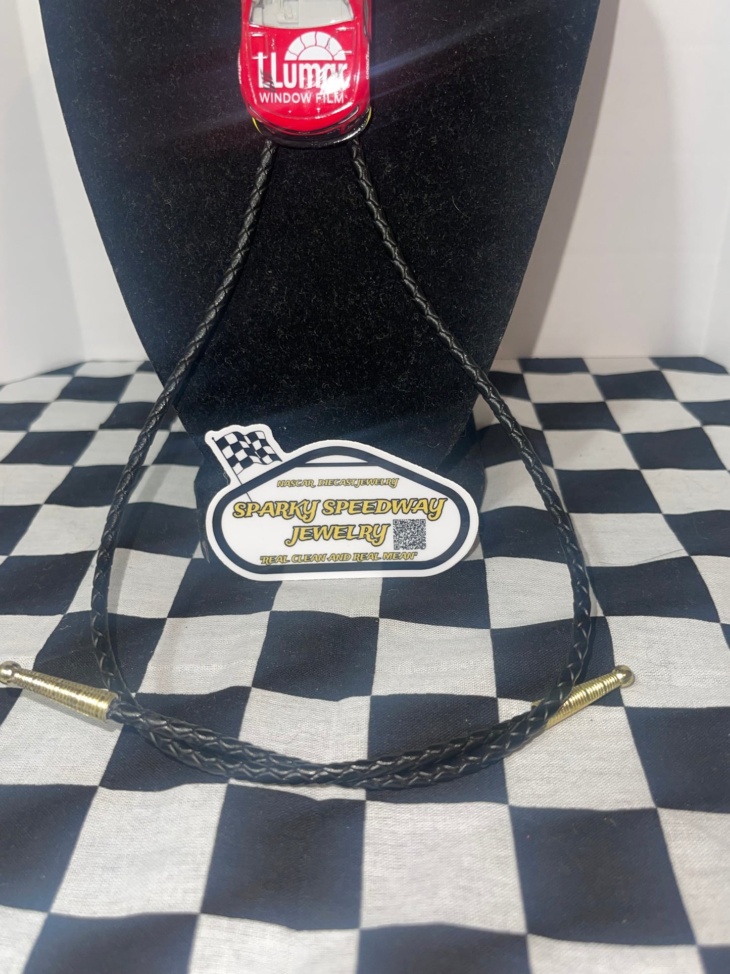 Nascar Bolo Tie - Chase Elliot #9 Llumar Windows (2023 Throwback)