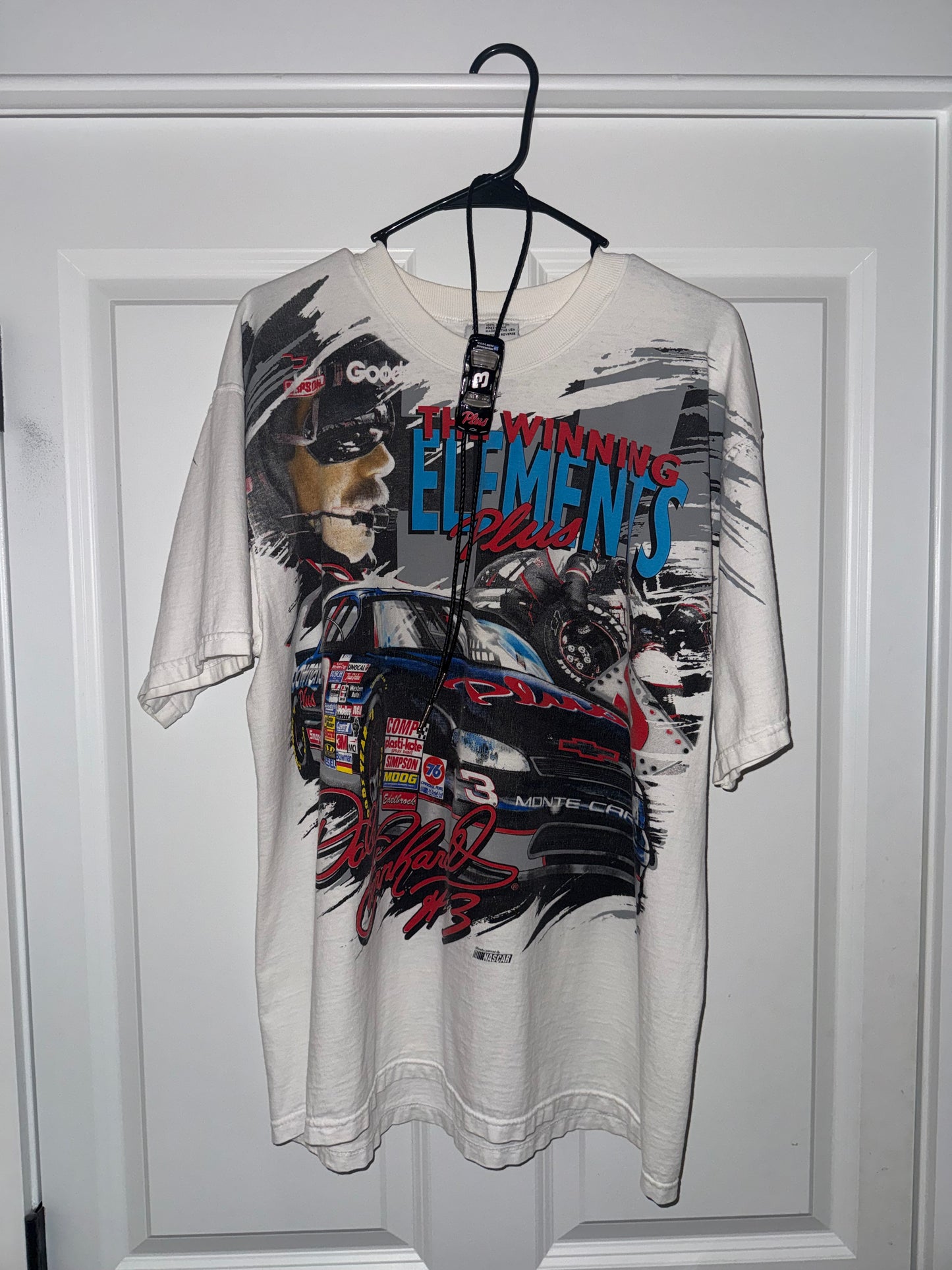 Nascar Bolo Tie/T-Shirt Set - Dale Earnhardt #3 Goodwrench Plus