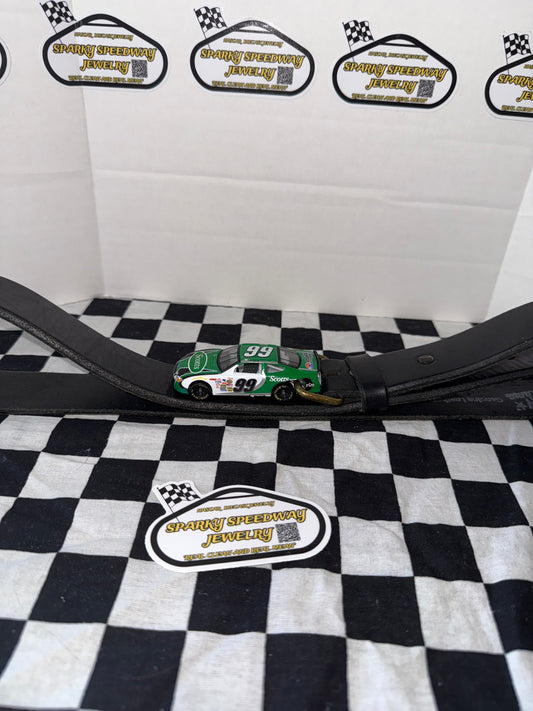 Nascar Belt Buckle - Carl Edwards #99 Scotts (First Cup Series Win)