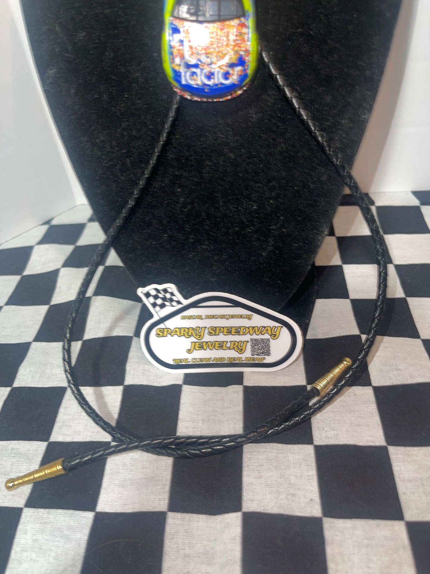 Nascar Bolo Tie - Erik Jones #43 Focus Factor (2022 Darlington Win)