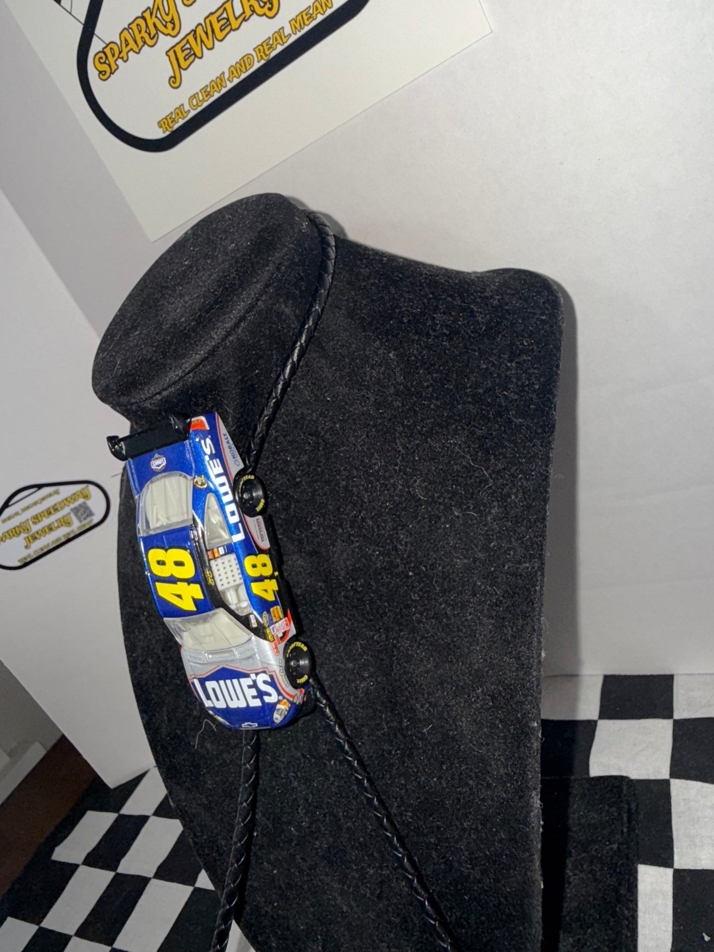 Nascar Bolo Tie - Jimmie Johnson #48 Lowe’s (COT)