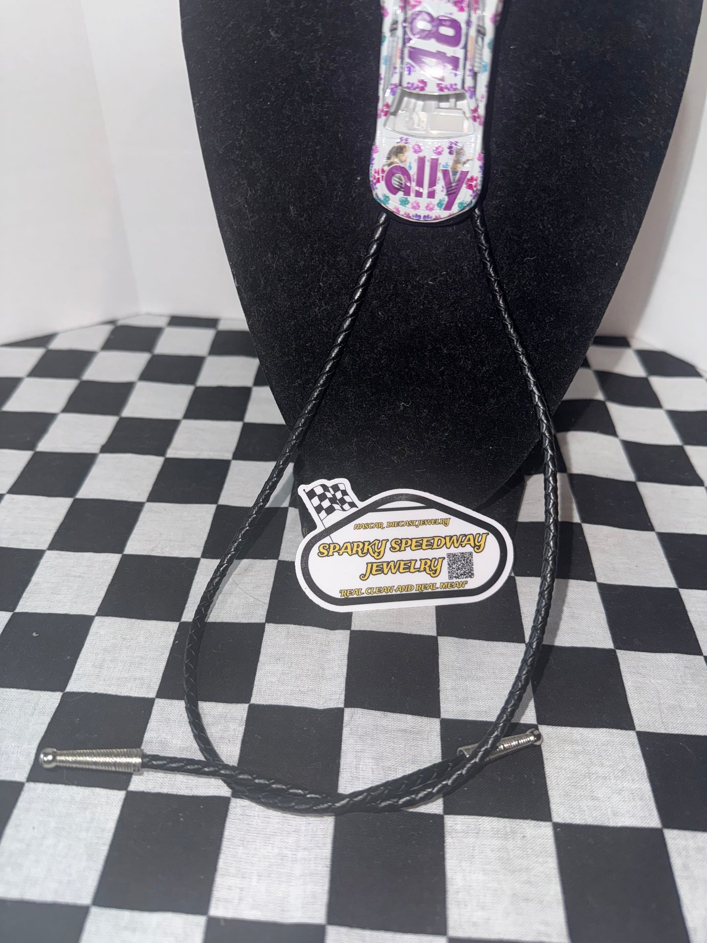 Nascar Bolo Tie - Alex Bowman #48 Ally (Best Friends)