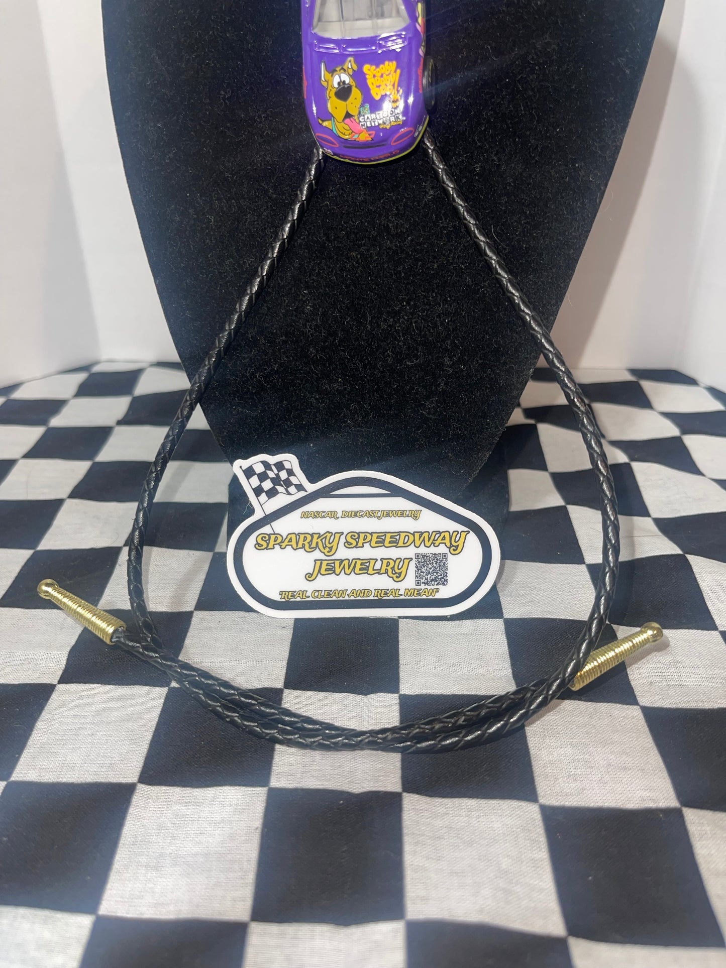 Nascar Bolo Tie - Robert Presley #29 Scooby - Doo