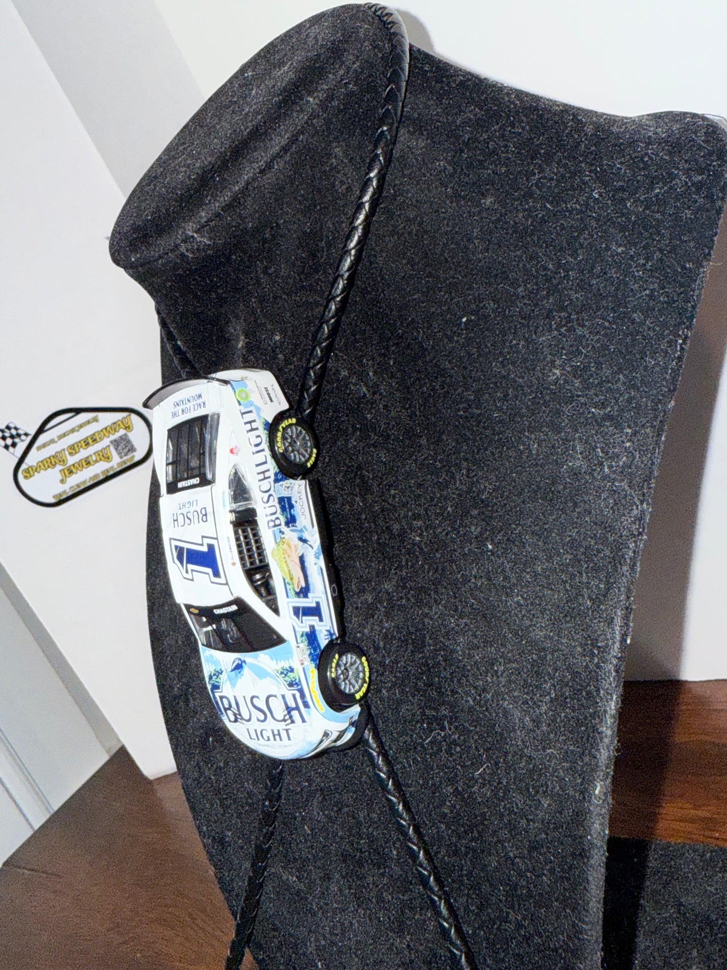 Nascar Bolo Tie - Ross Chastain #1 Busch Light Fishing