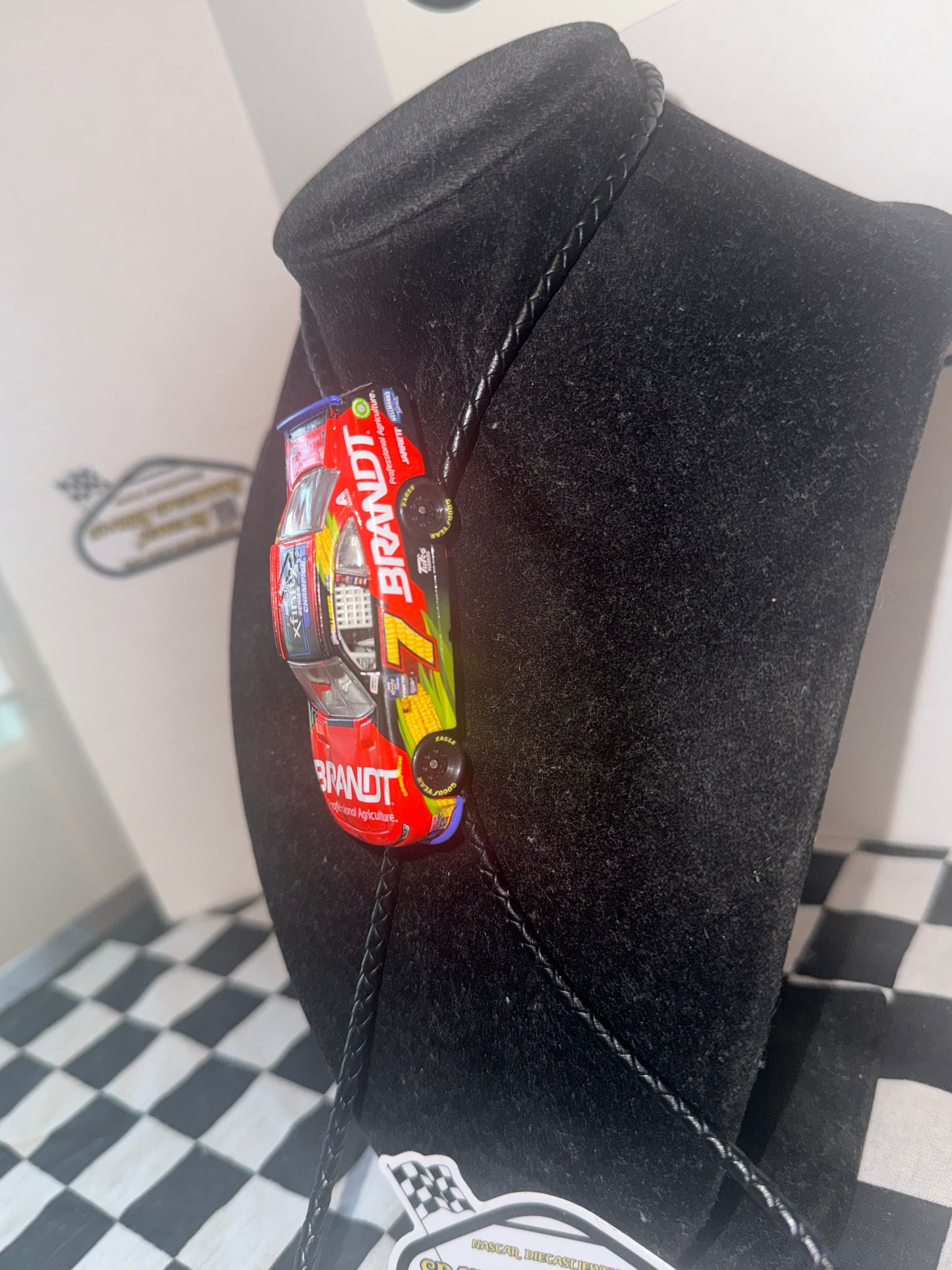 Nascar Bolo Tie - Justin Allgaier #7 Brandon (2024 Champion)