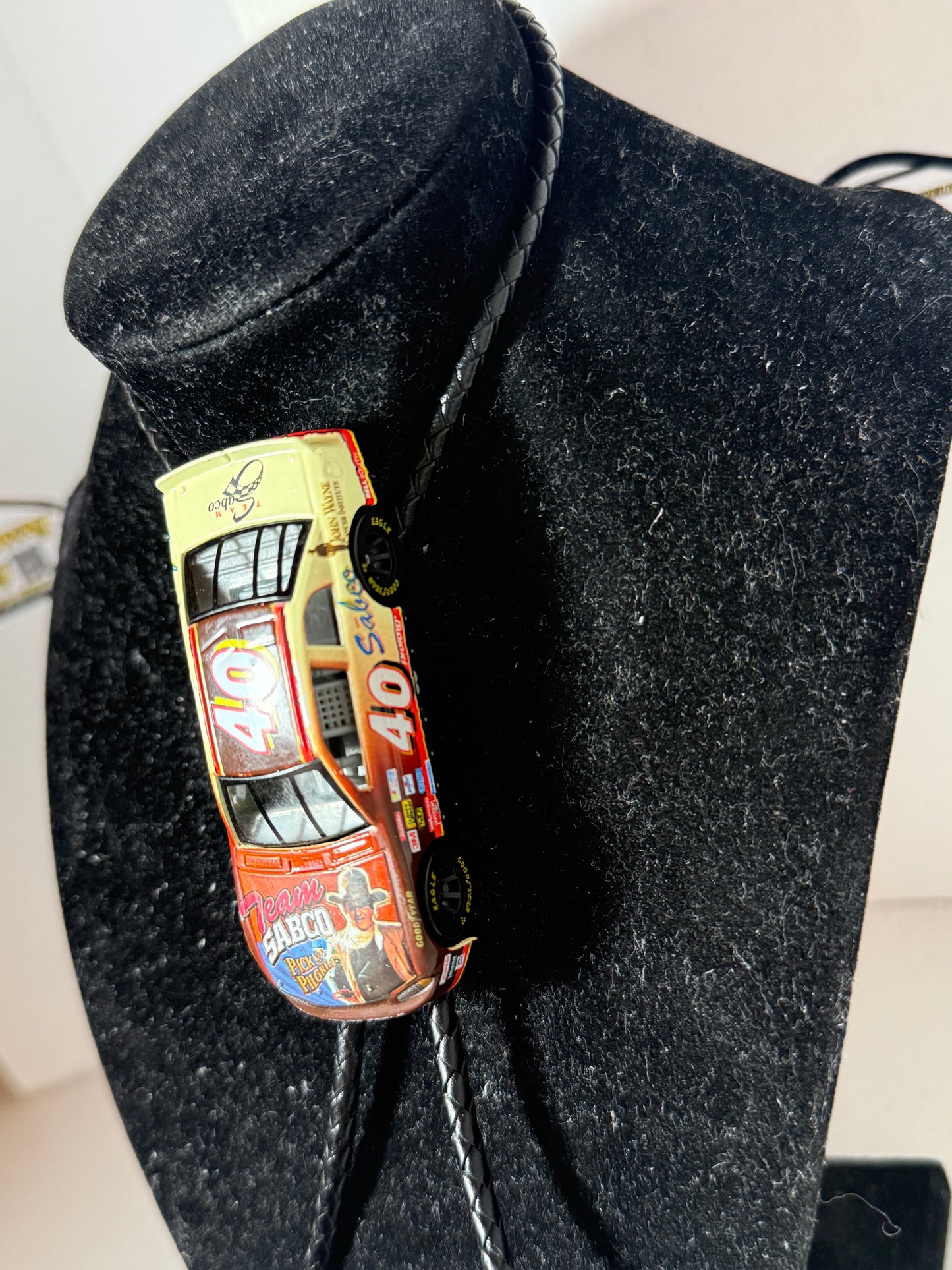 Nascar Bolo Tie - Sterling Marlin #40 John Wayne/Sabco