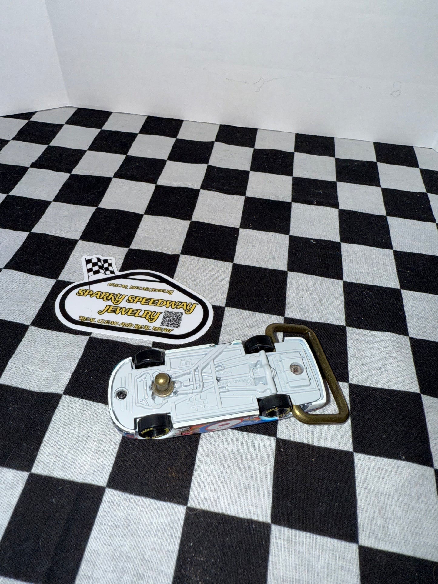 Nascar Belt Buckle - Mark Martin #6 Kraft Foods