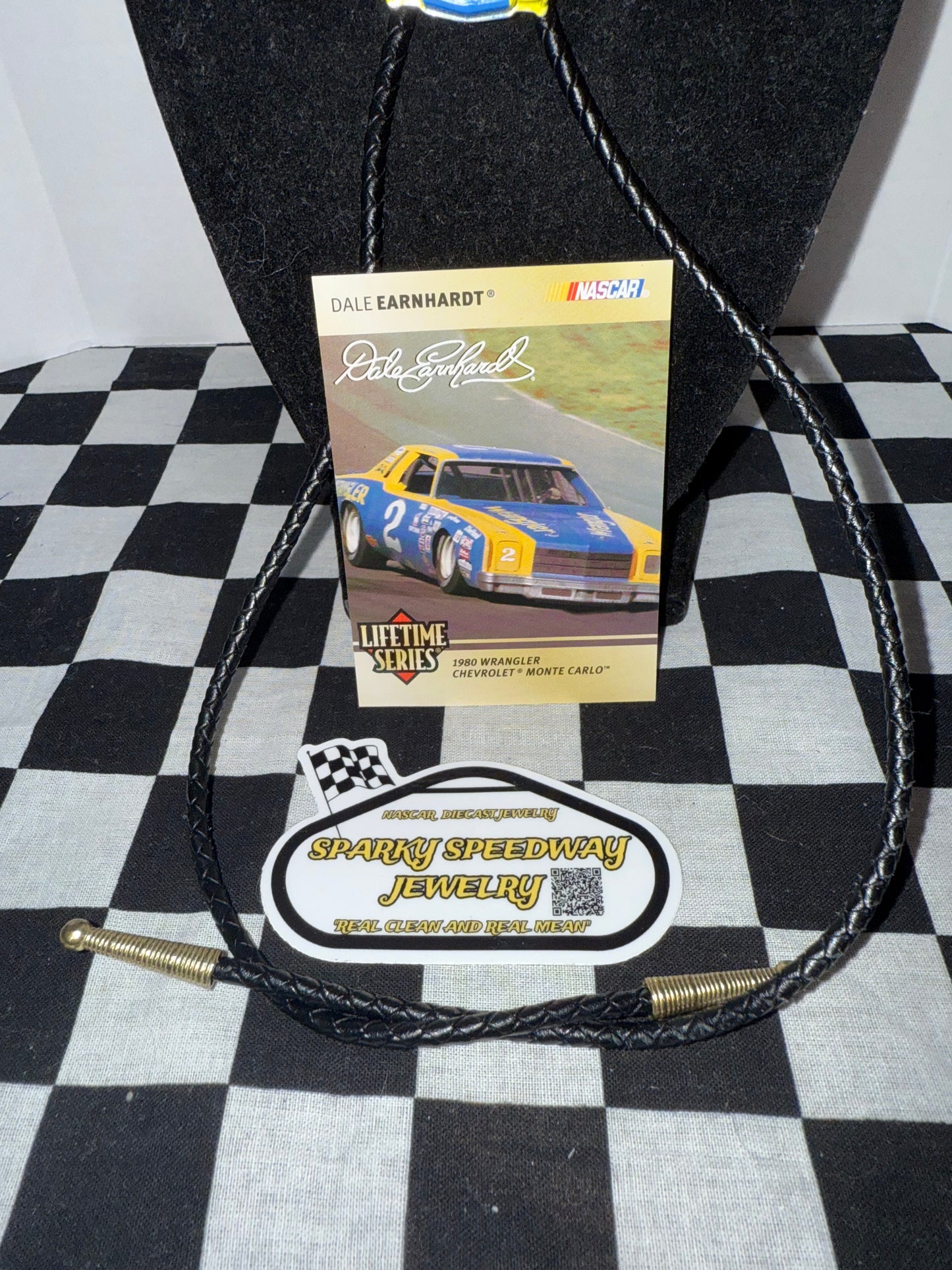 Nascar Bolo Tie - Dale Earnhardt #2 Wrangler