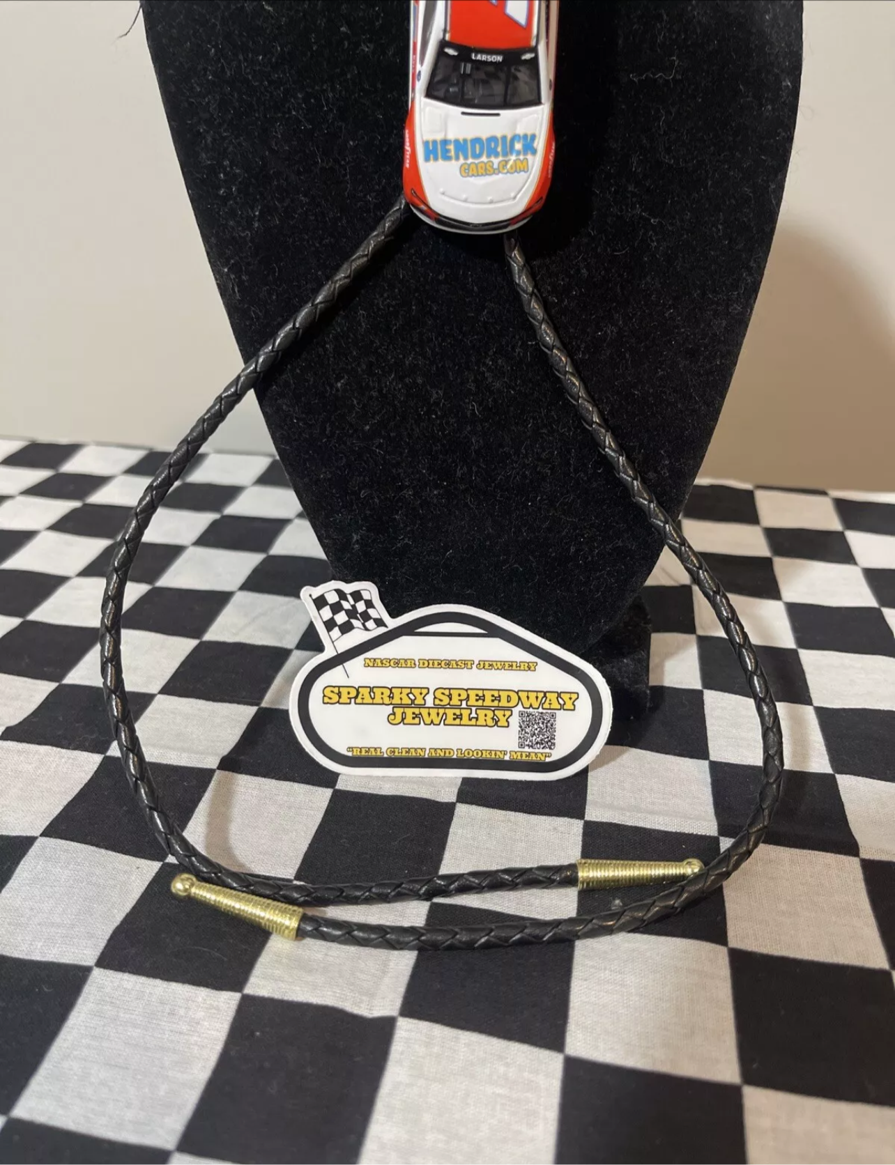 Nascar Bolo Tie - Kyle Larson #5 HendrickCars.Com Throwback